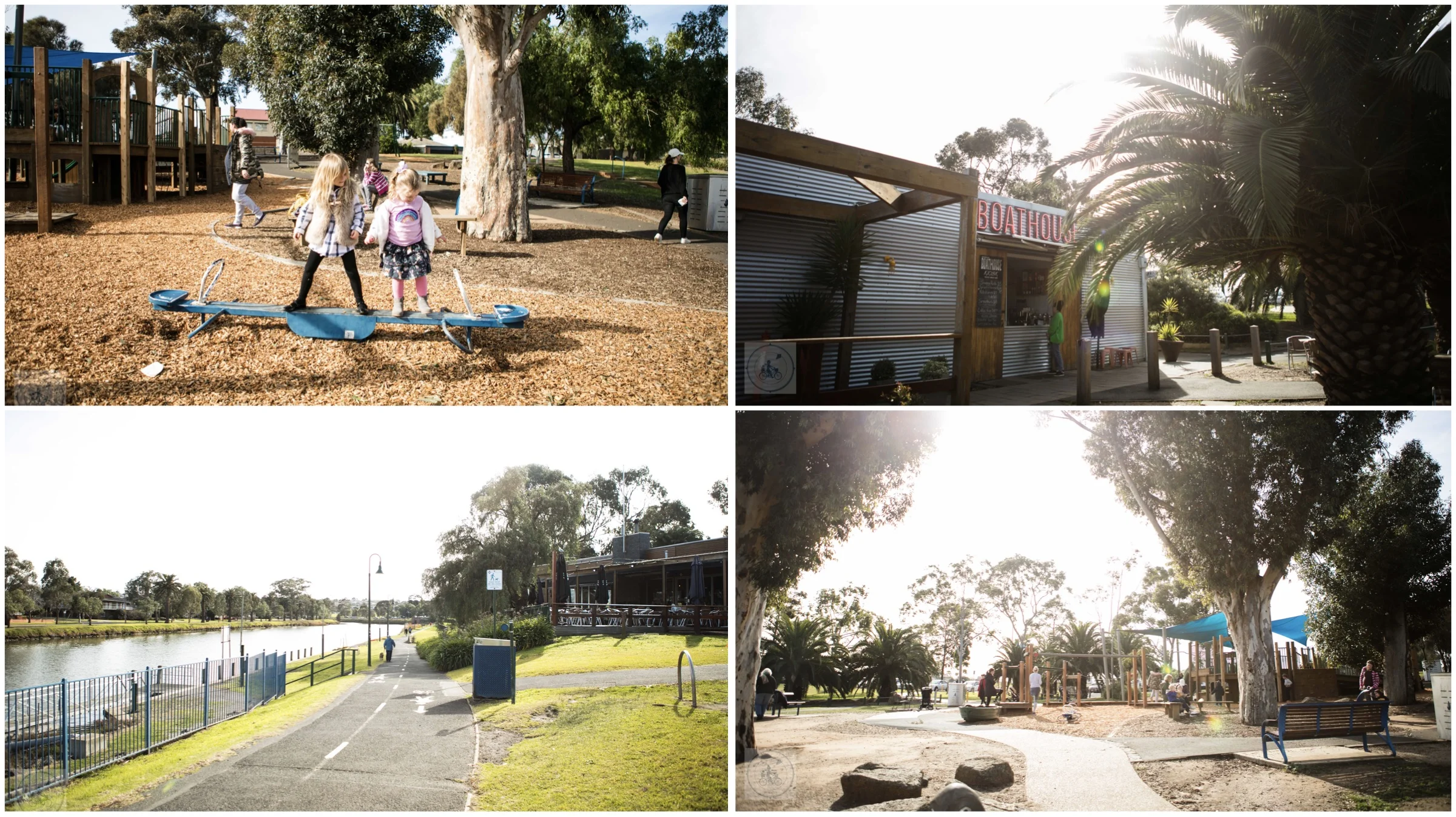 the boathouse playground, moonee ponds