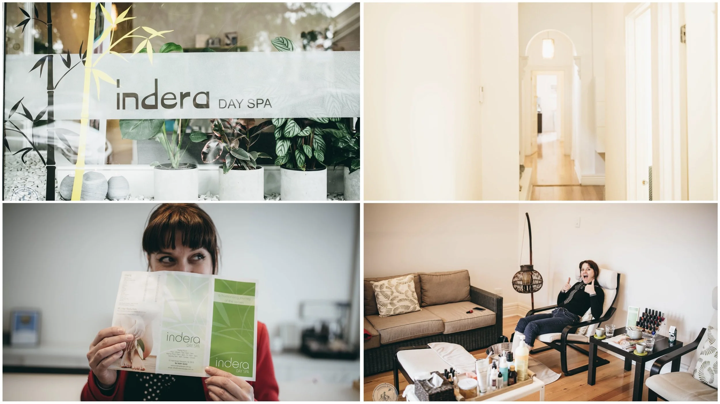 indera day spa, newport