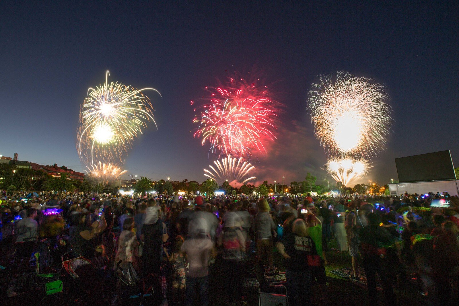 family friendly new years eve 2024, footscray park 