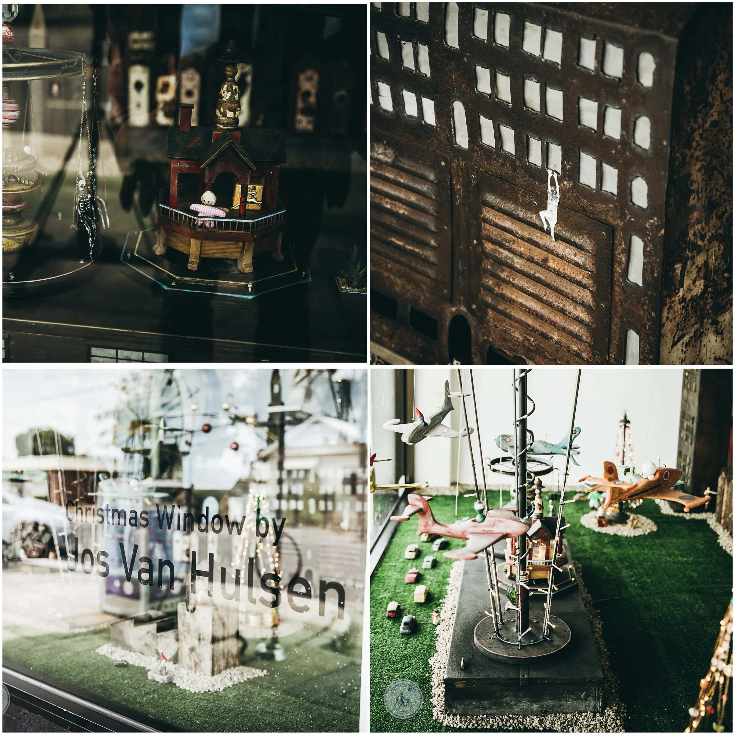 Post Industrial Design Christmas Window By Jos Van Hulsen West Footscray