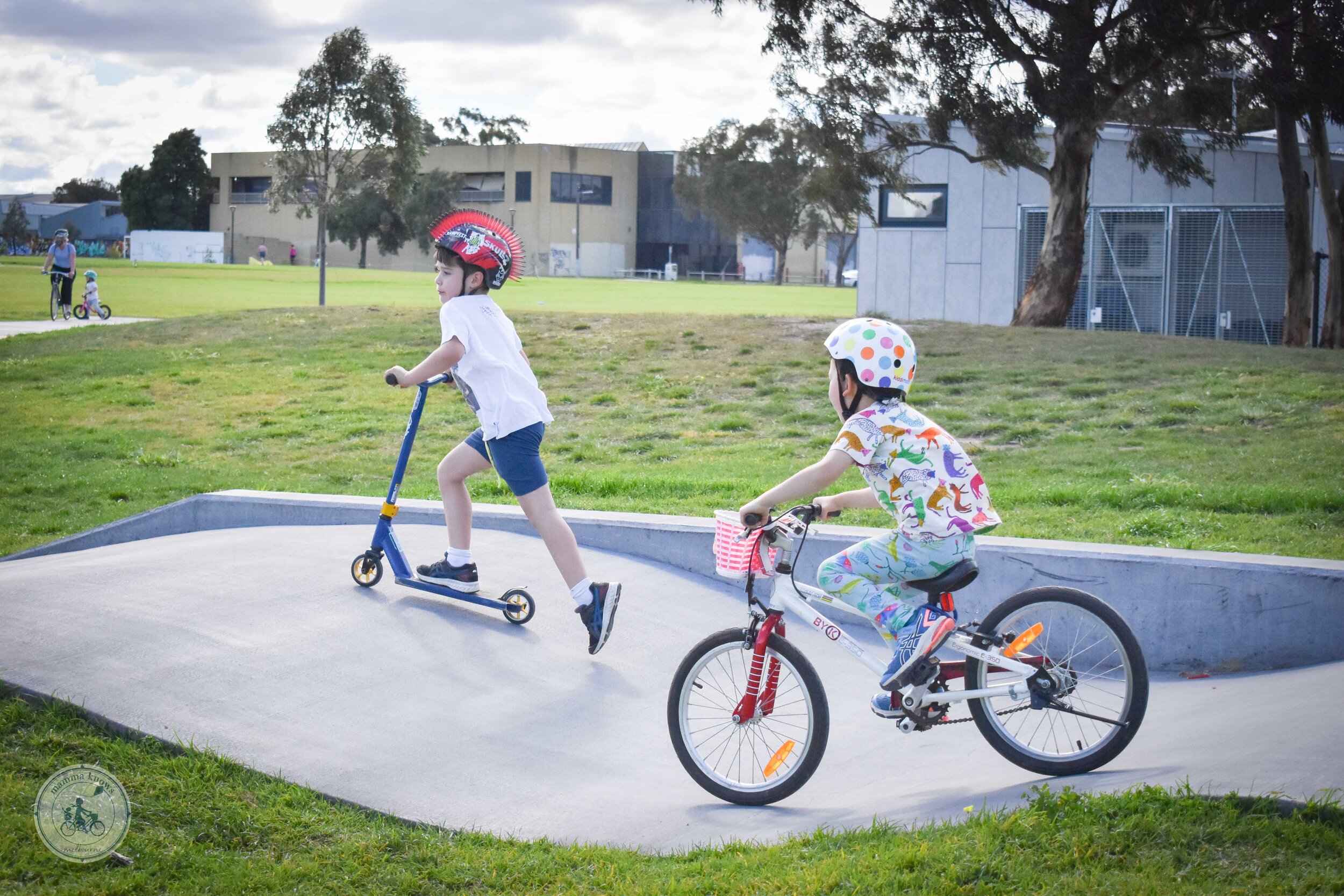 Hansen Reserve Bike Skills, West Footscray