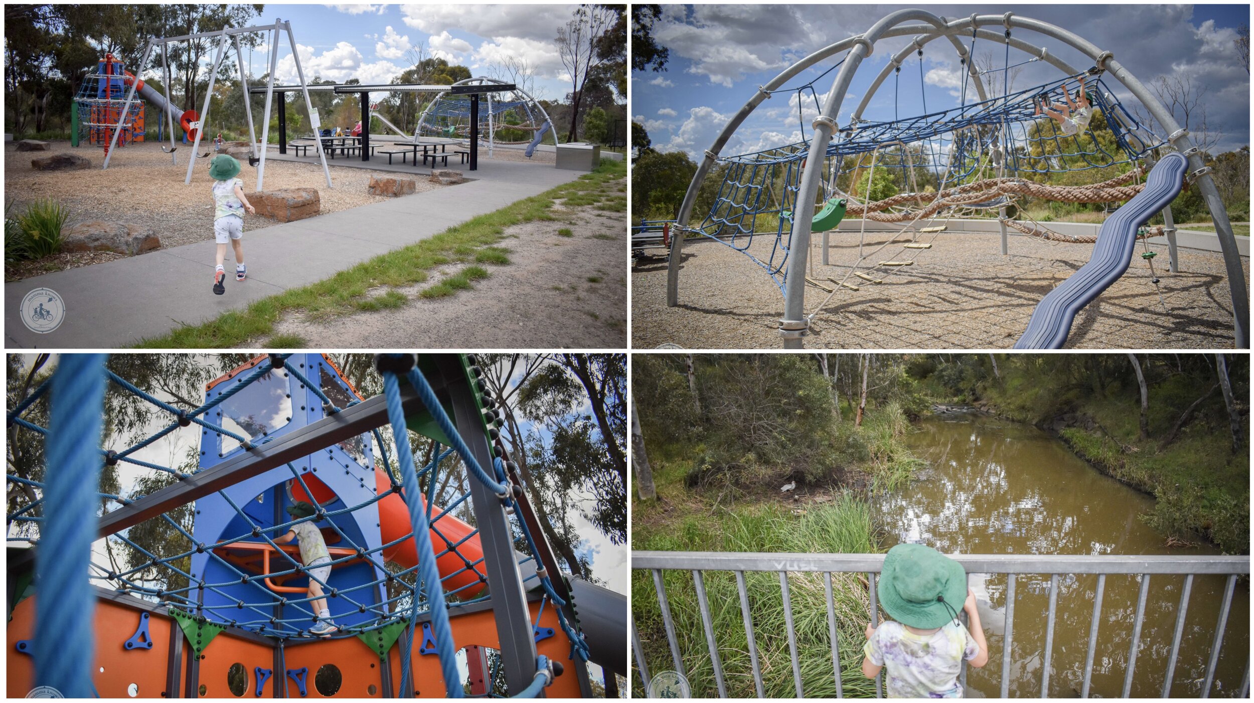 wildflower garden playground, deer park