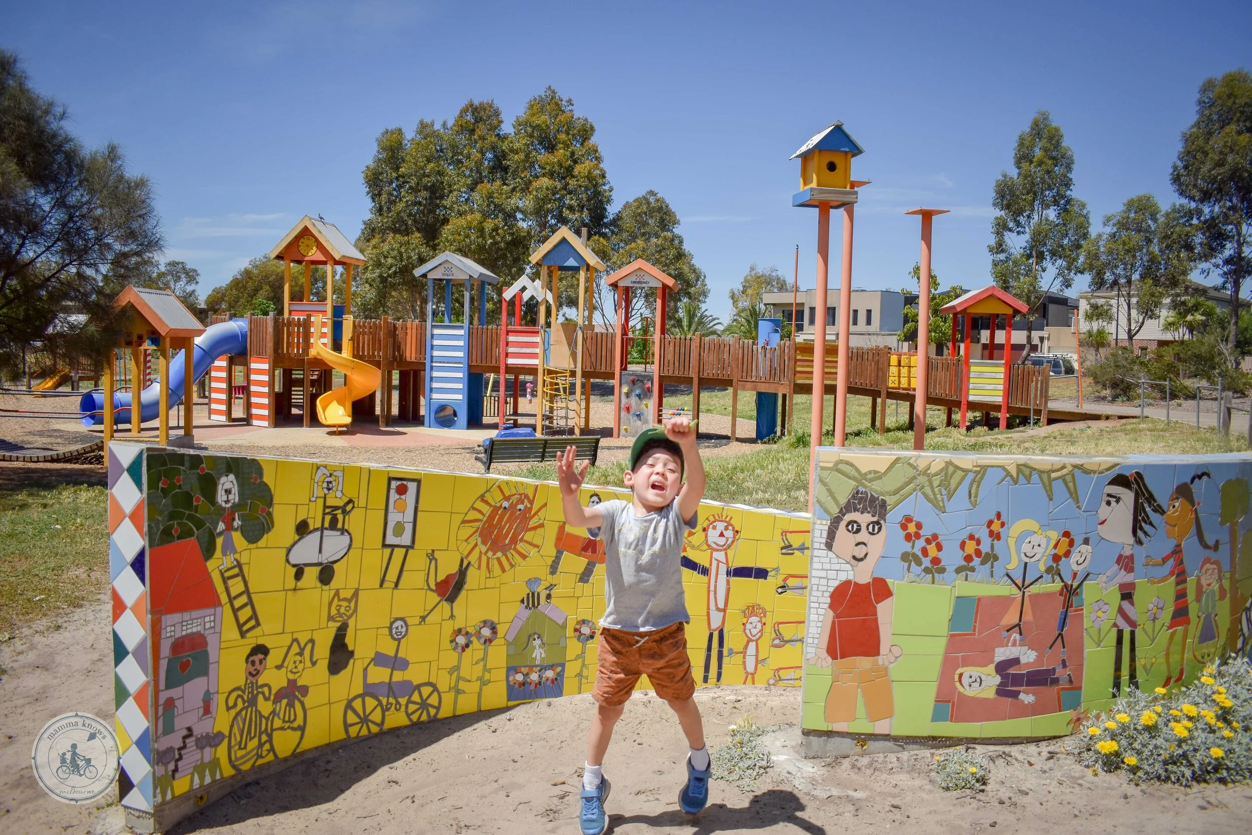 angelone playground, burnside heights