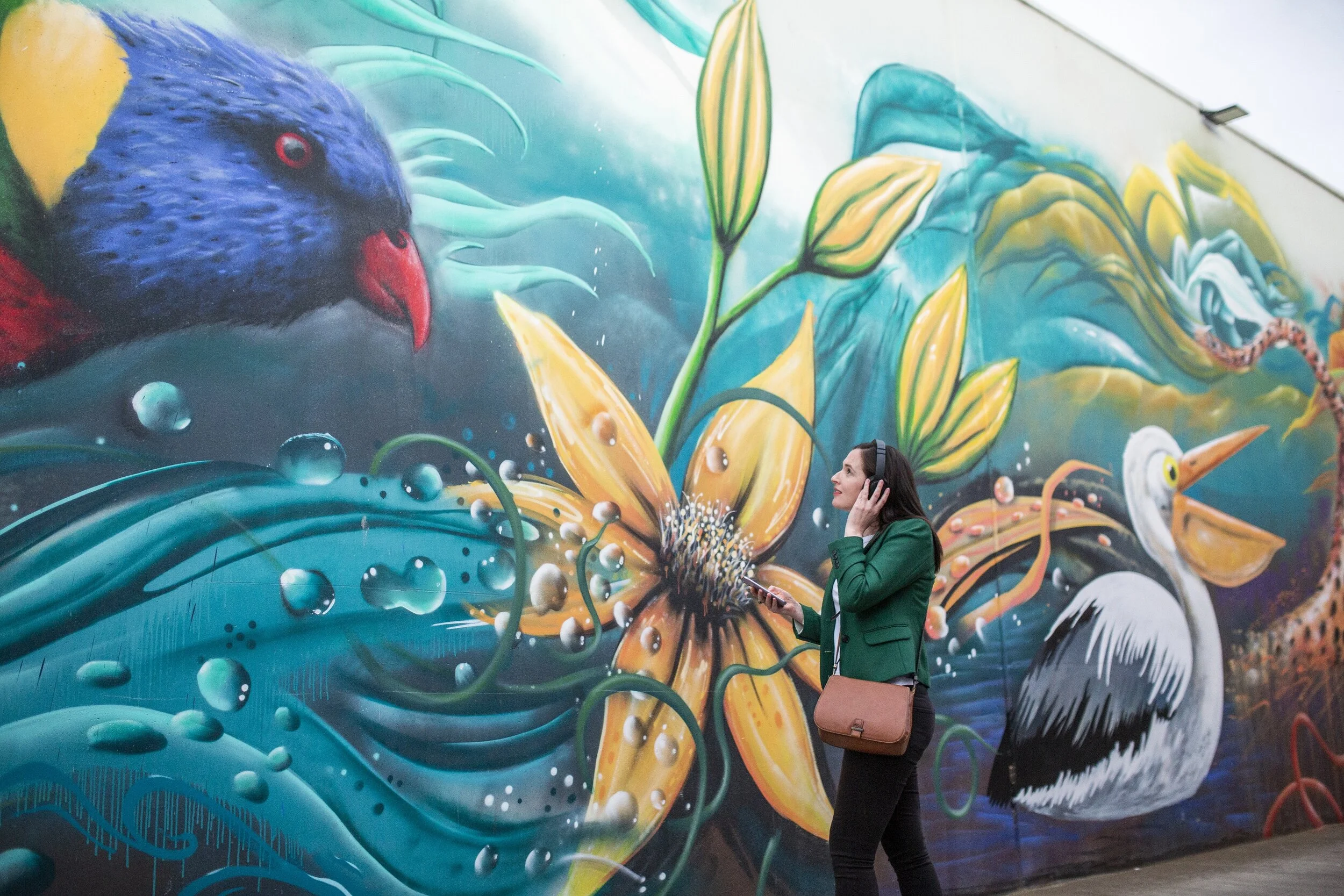 new free street art trail and public art in werribee