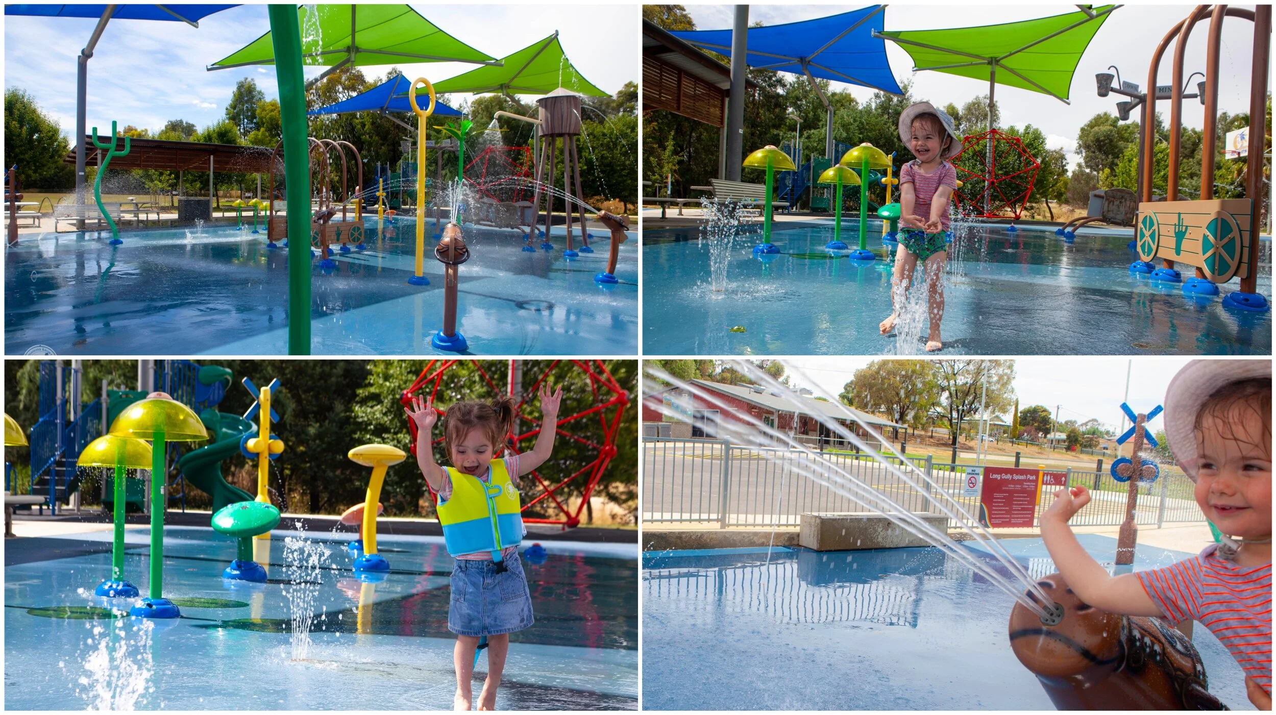 long gully splash park, bendigo