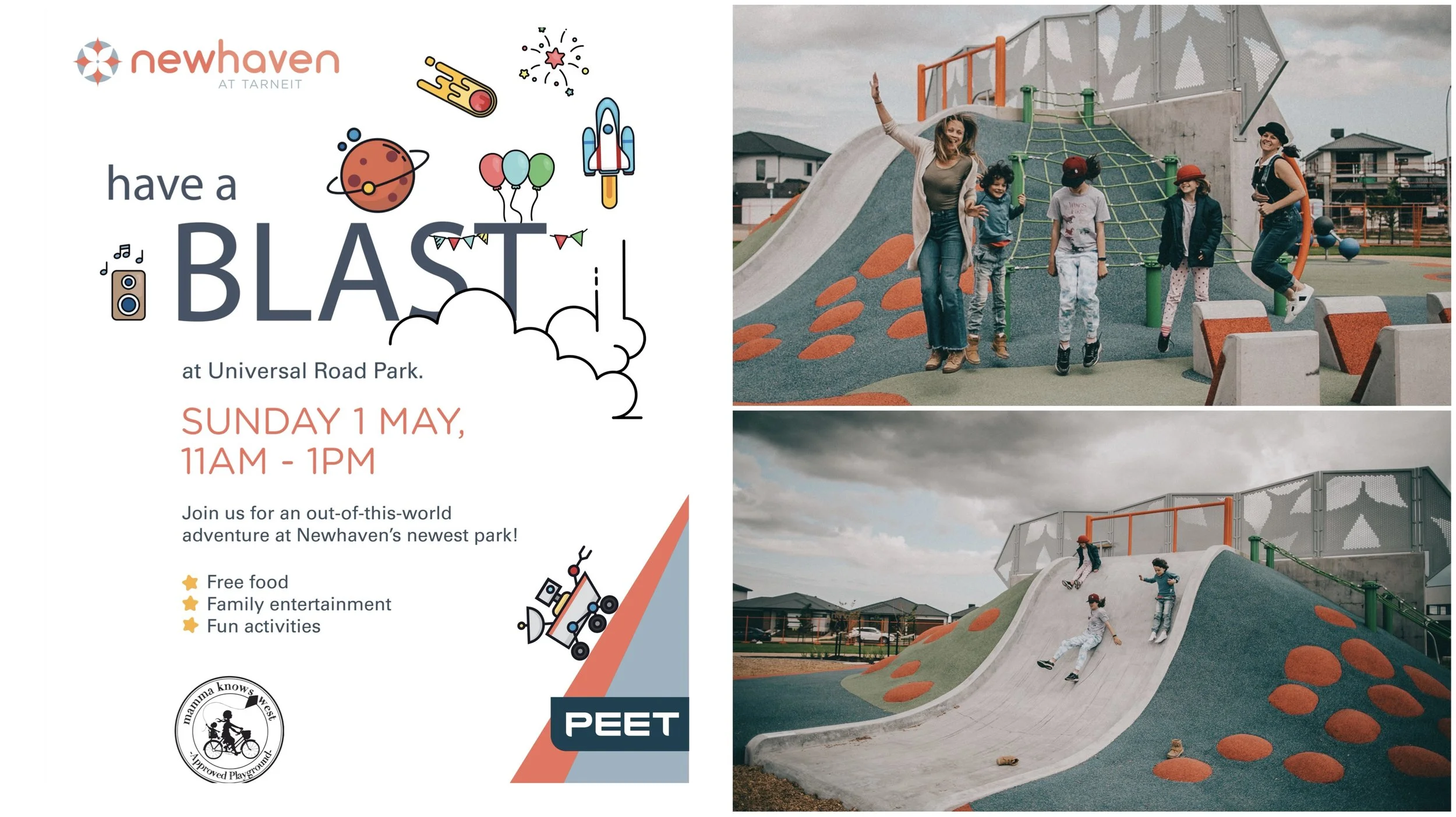 Universal Road Park Space Themed Launch PARTY!! 🚀 