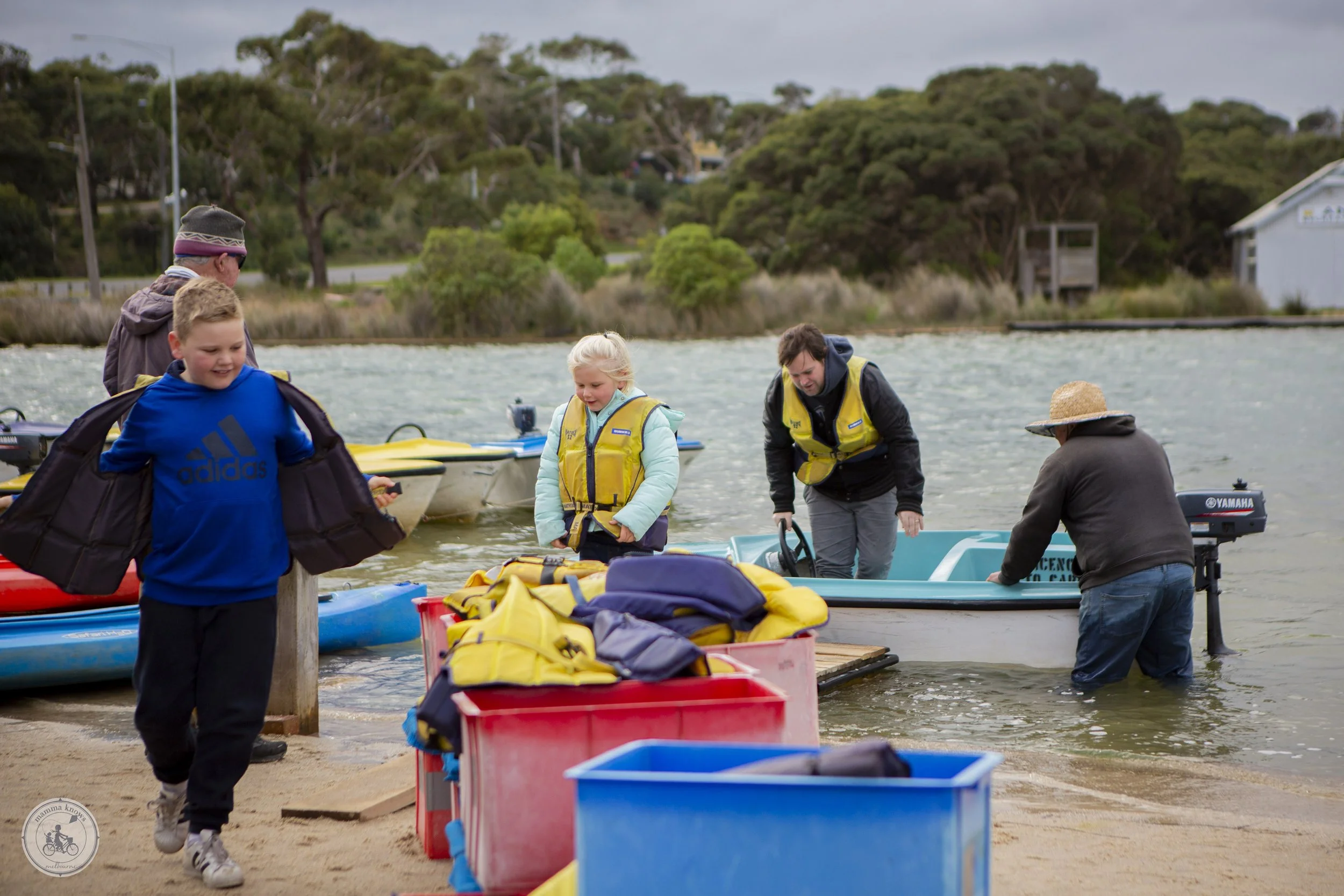 Paddle Boats and Canoes, Anglesea