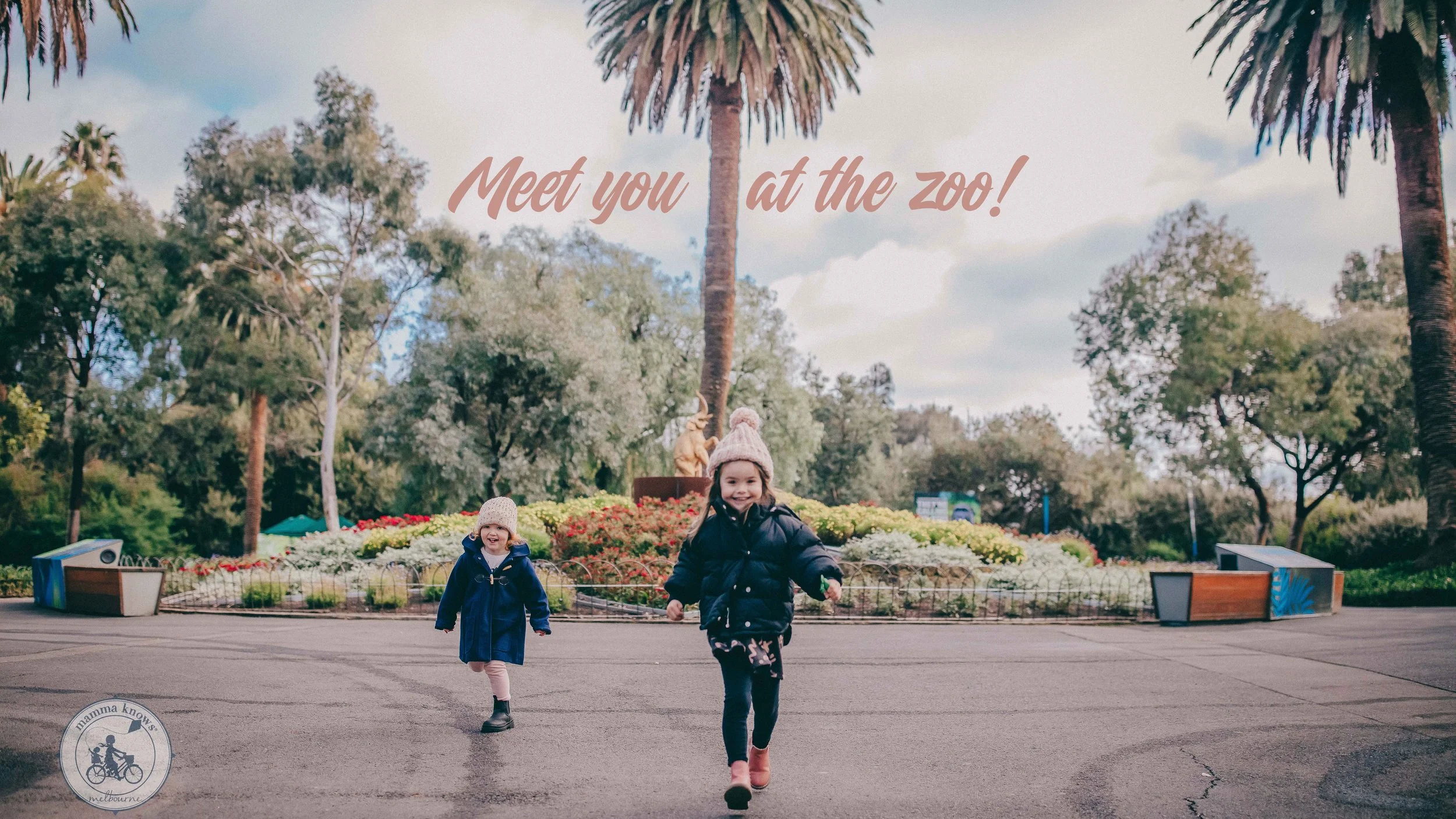 “meet you at the zoo” these school holidays!