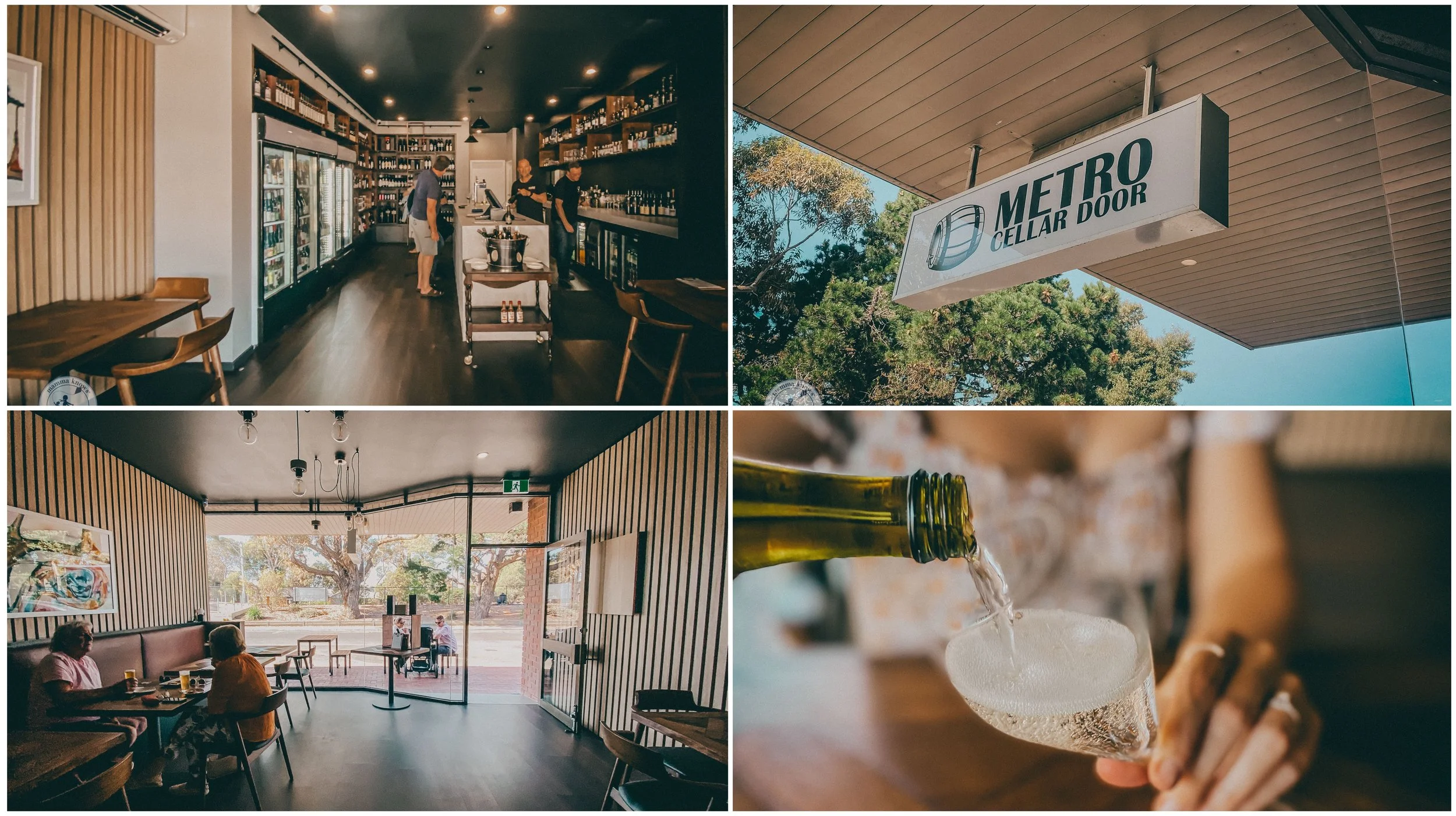 metro wine bar, altona