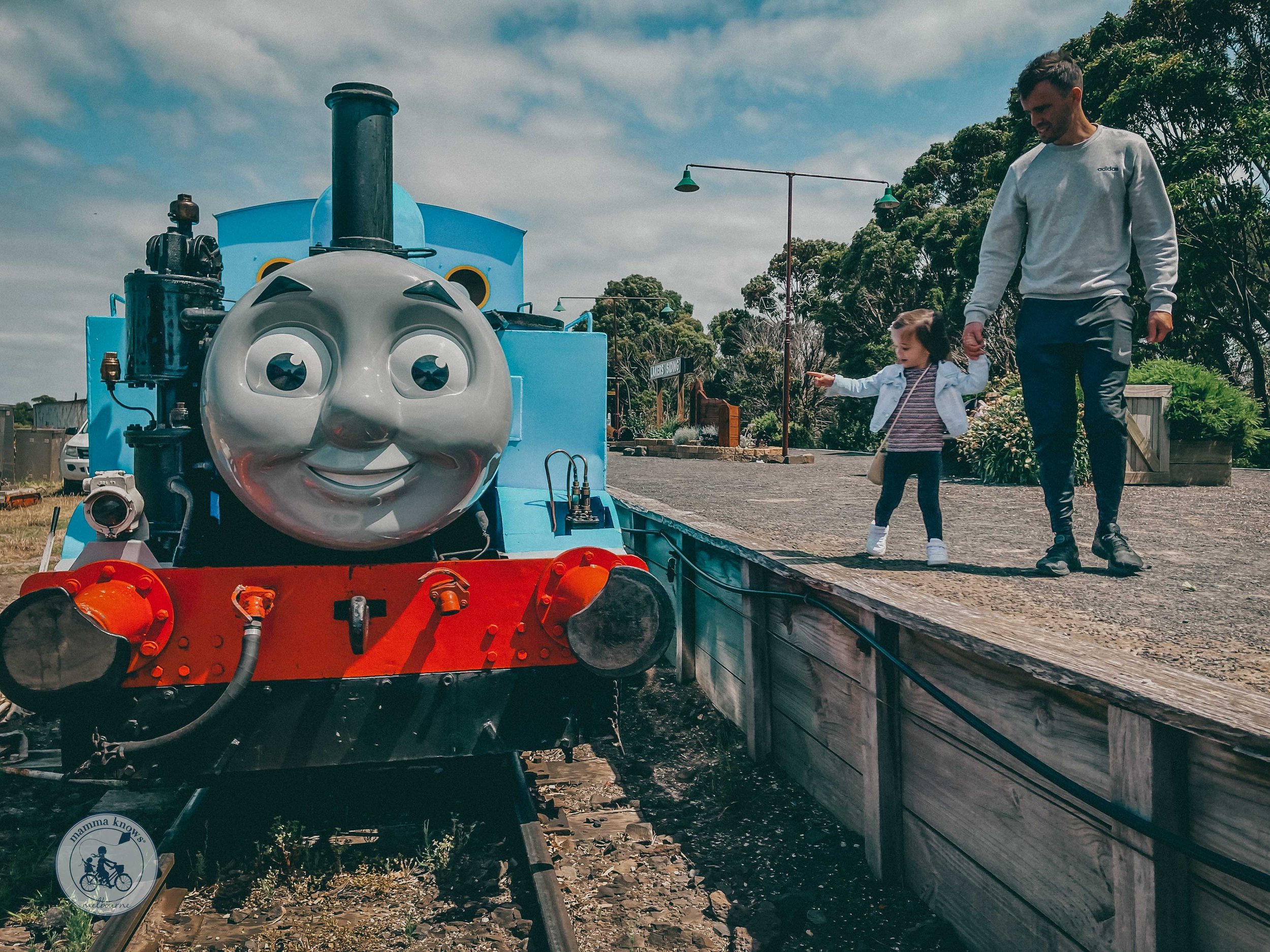 Thomas on The Bellarine Rail (Copy)