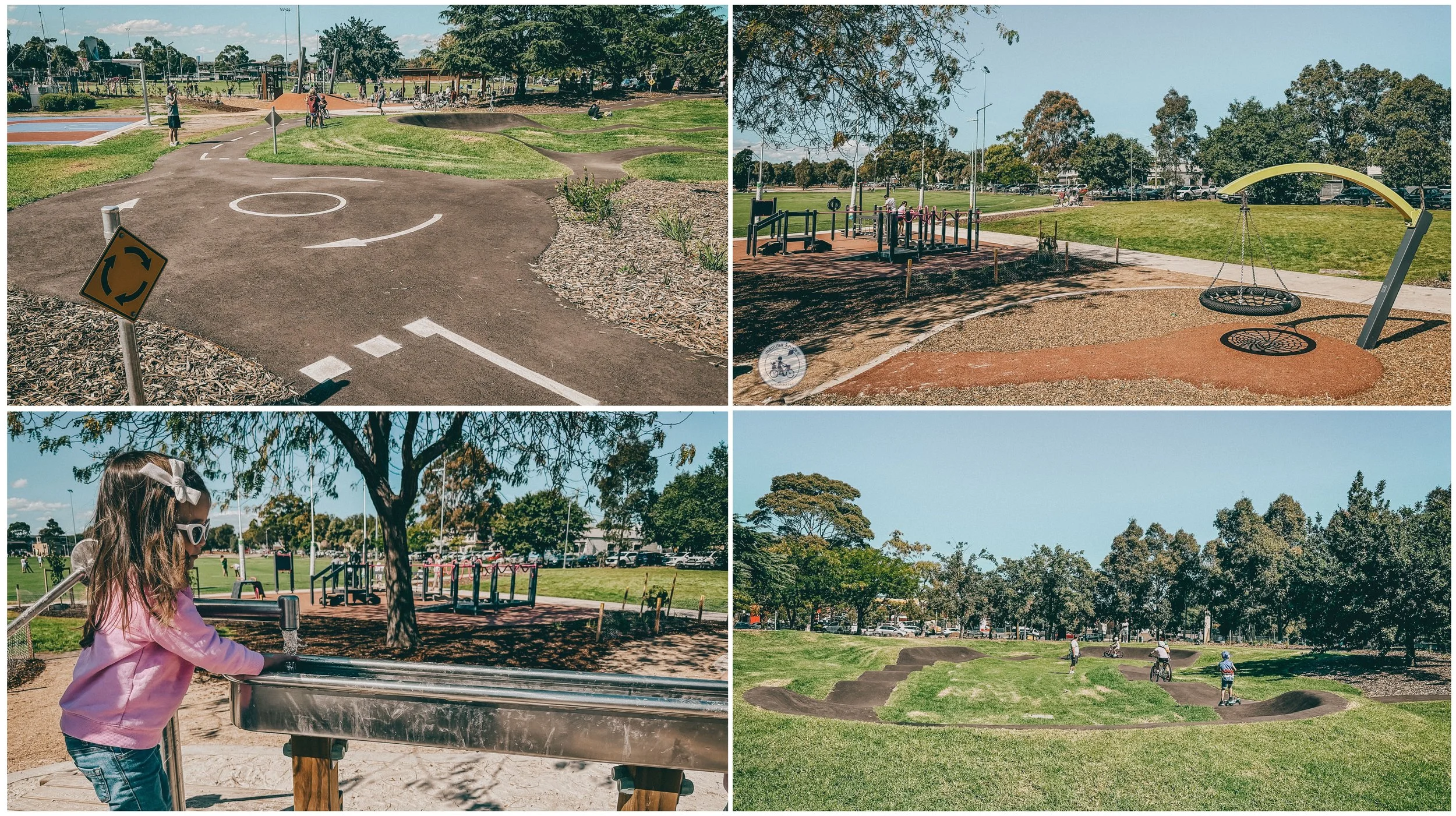 donald mclean playground and bike track, spotswood
