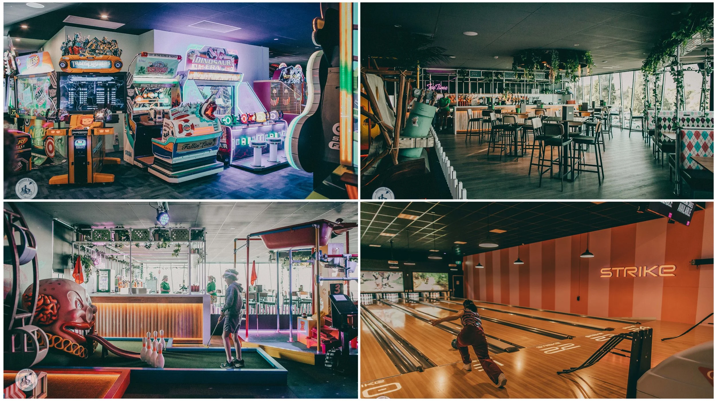 holey moley and strike bowling, point cook