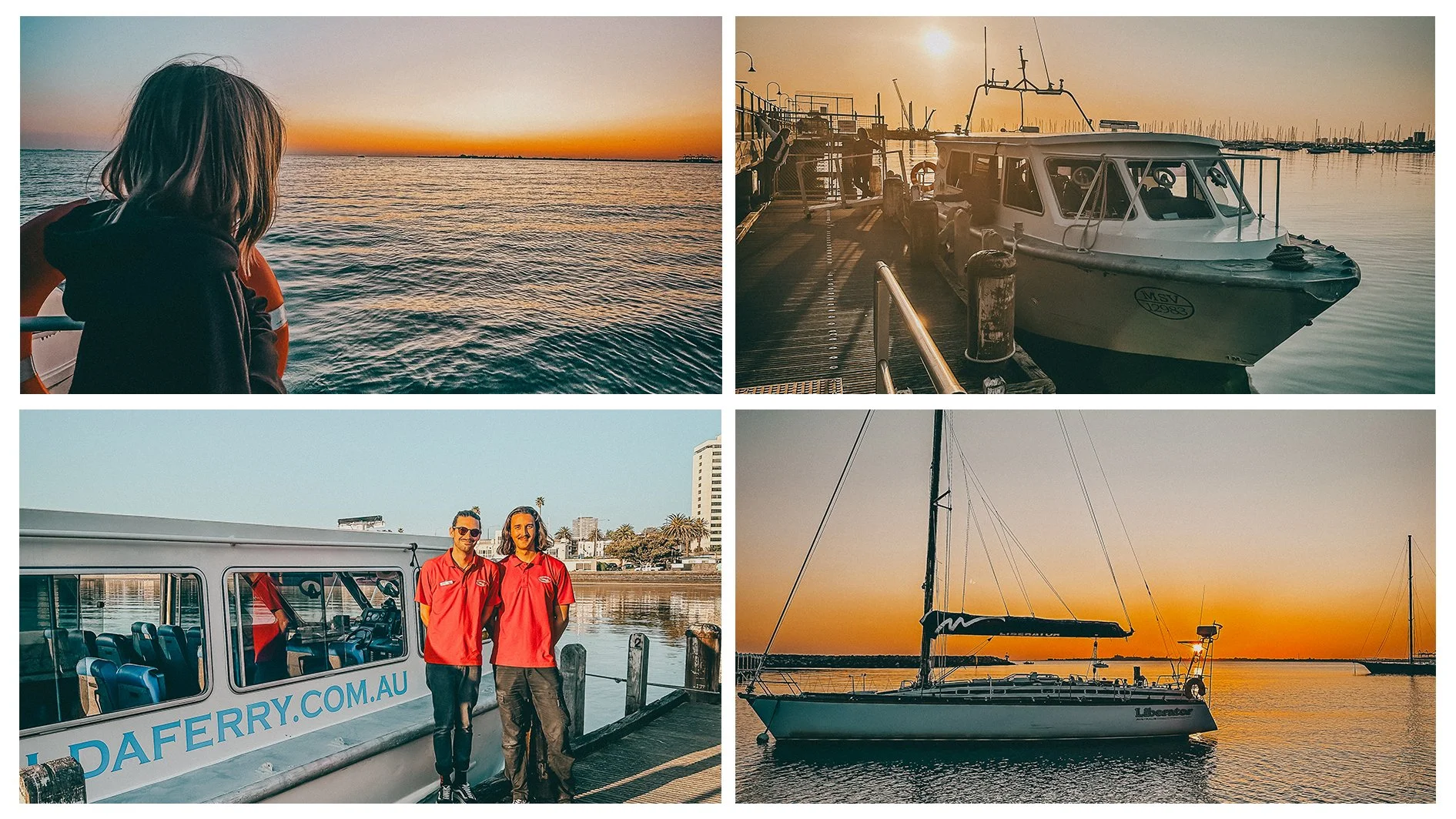 sunset penguin tours from williamstown to st kilda, williamstown (gem pier)