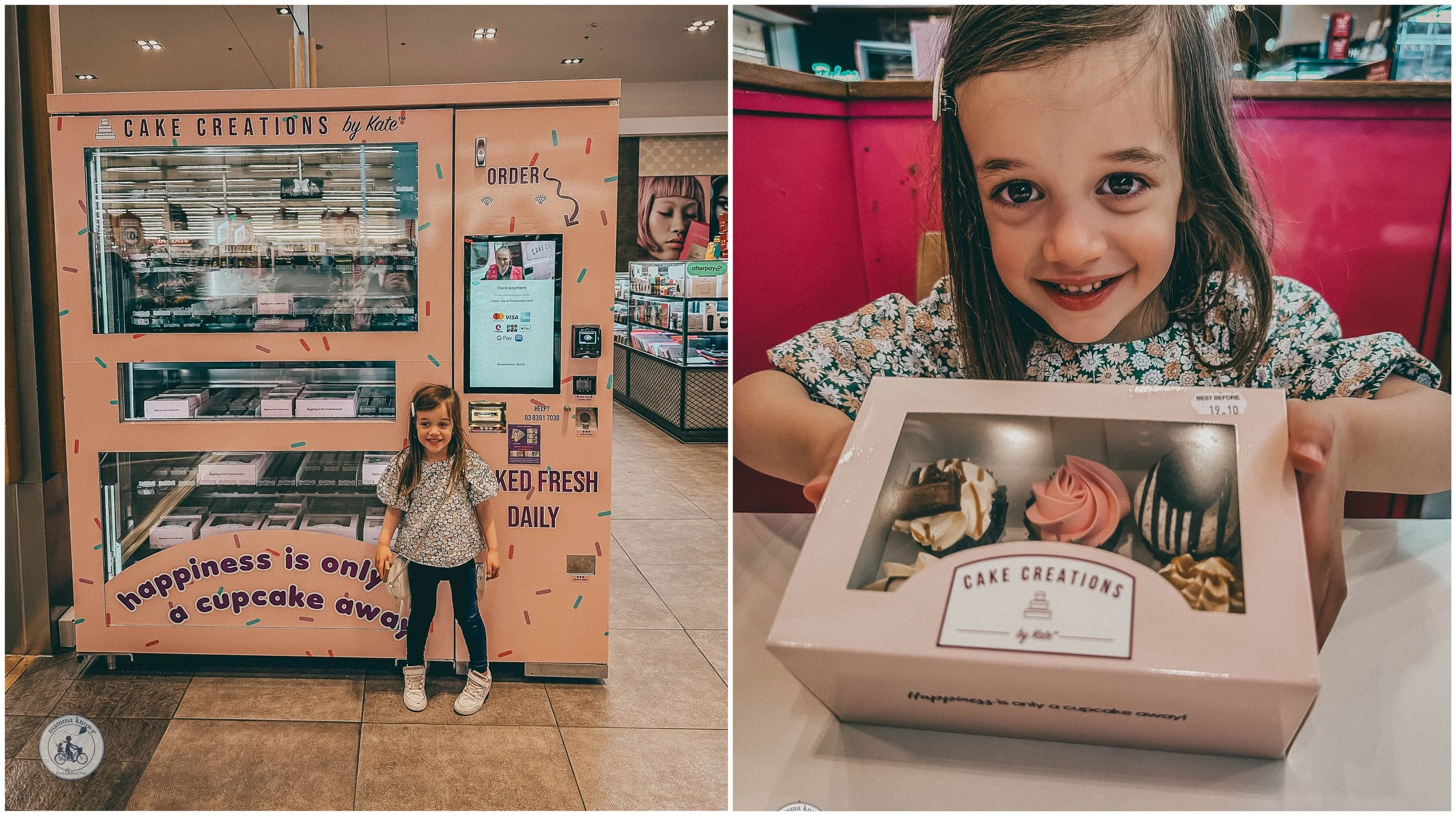 cake creations vending machine, caroline springs