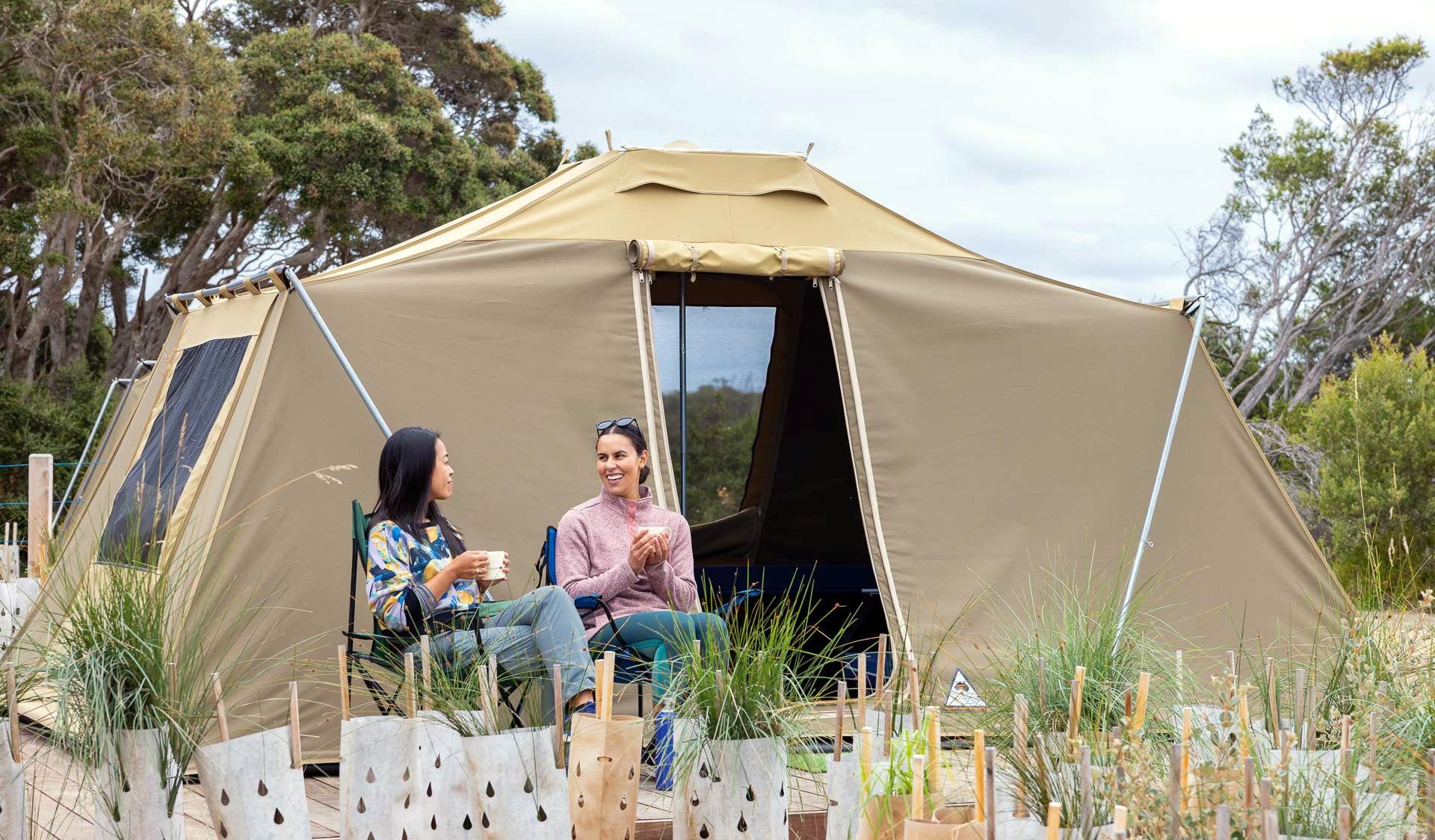 Point Nepean Discovery Tents
