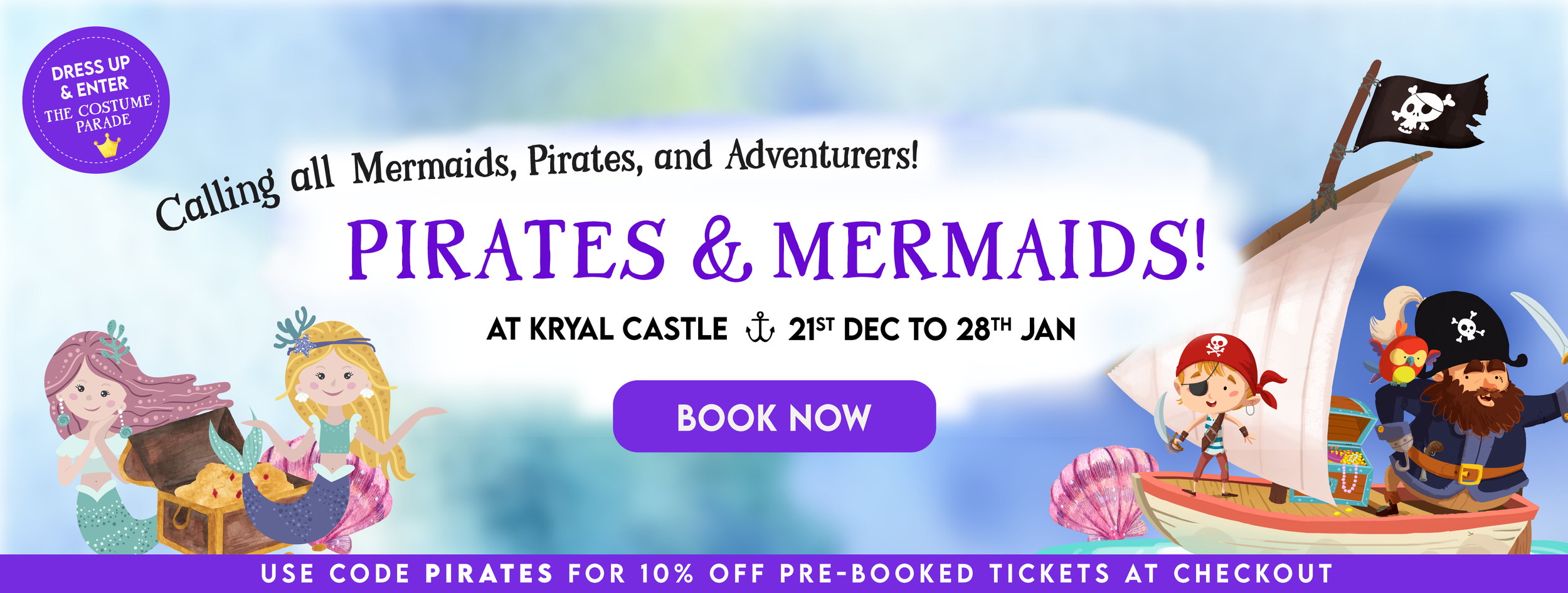 Pirates and Mermaids Kryal Castle
