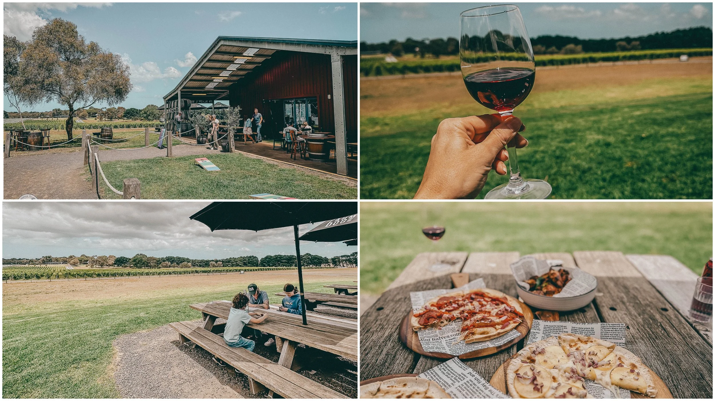 farm dog brewery @ mcglashans estate, wallington