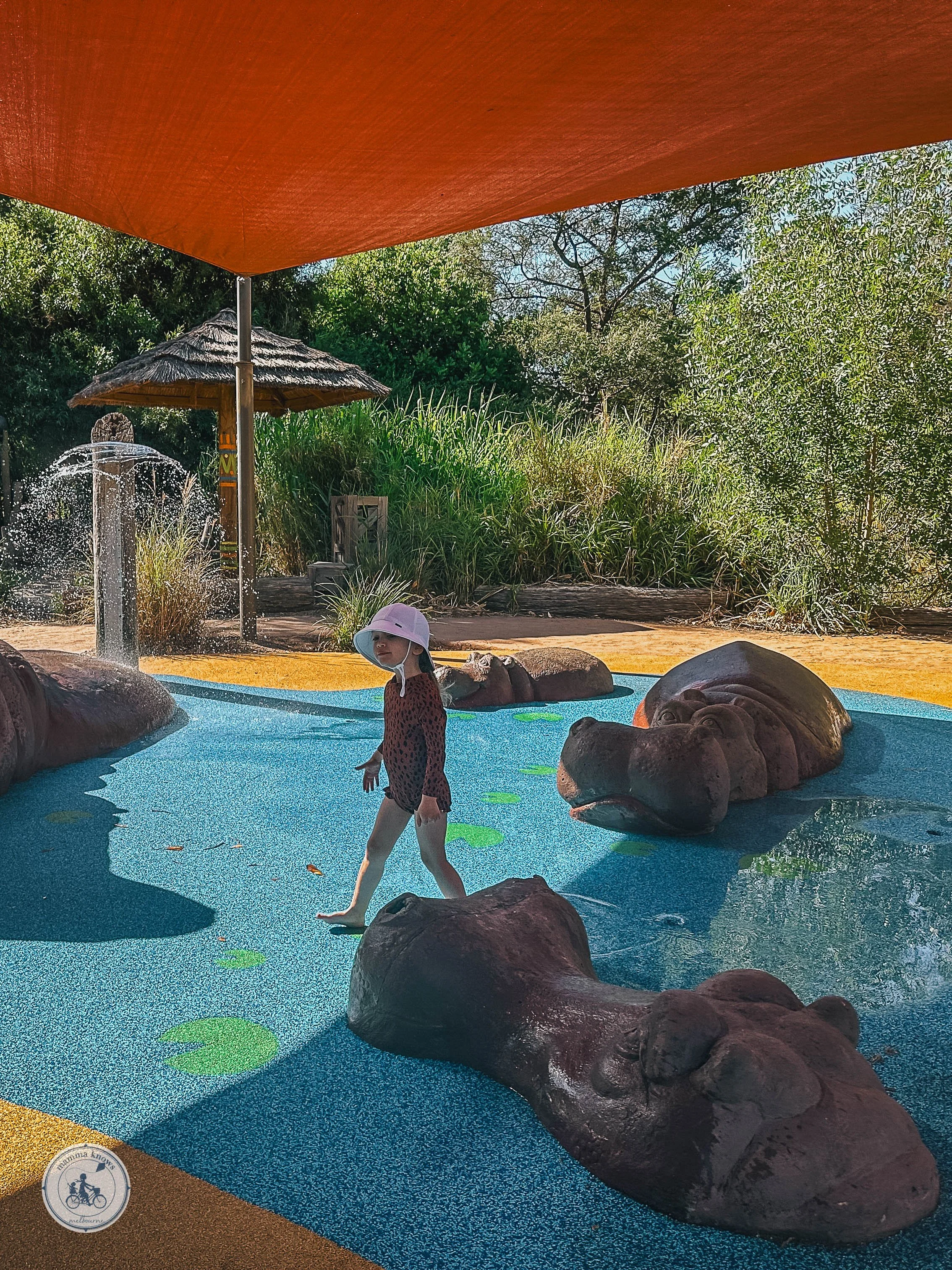 Hippo Beach Splash Park - Werribee Zoo