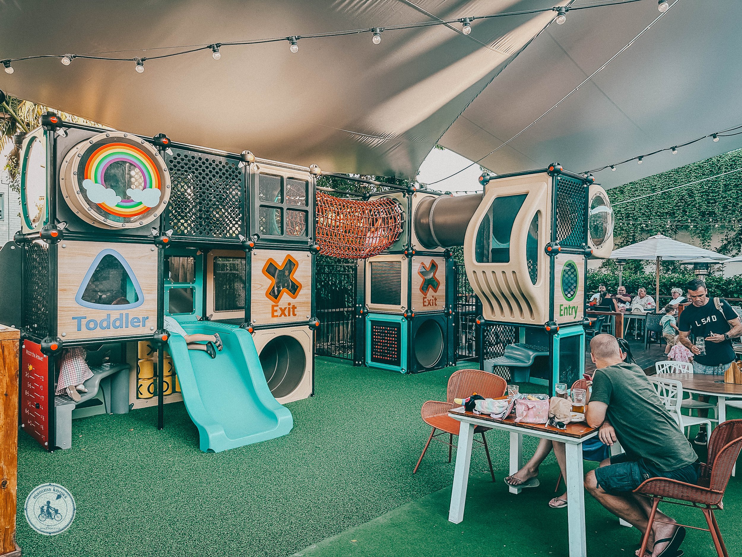 NEW playground at Station Hotel Footscray