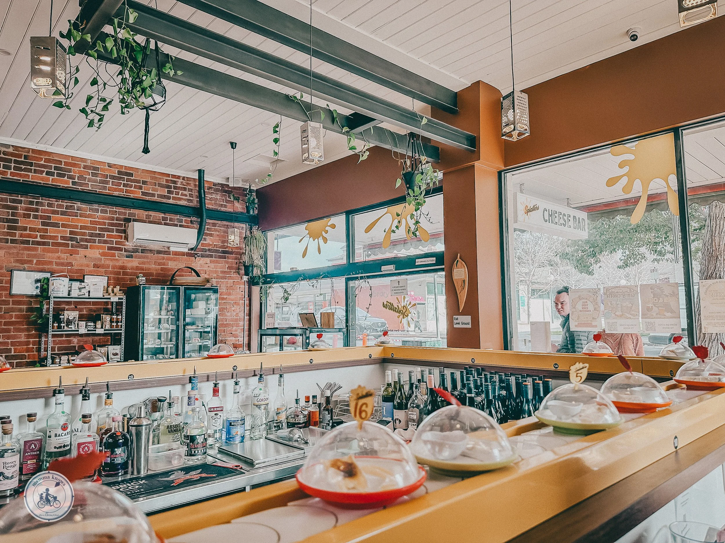 splatters cheese bar, geelong