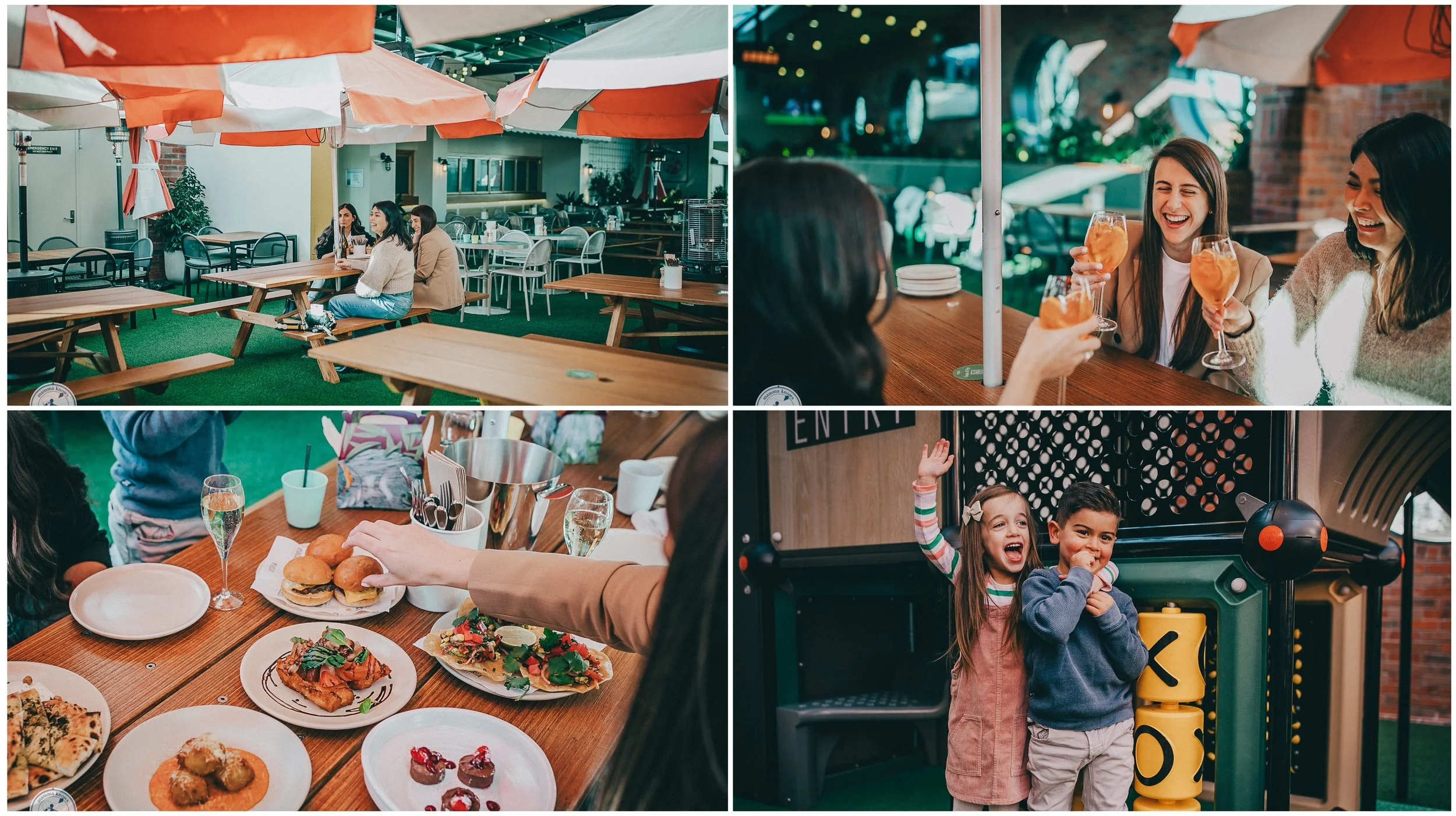 mums who brunch at the victoria hotel, yarraville