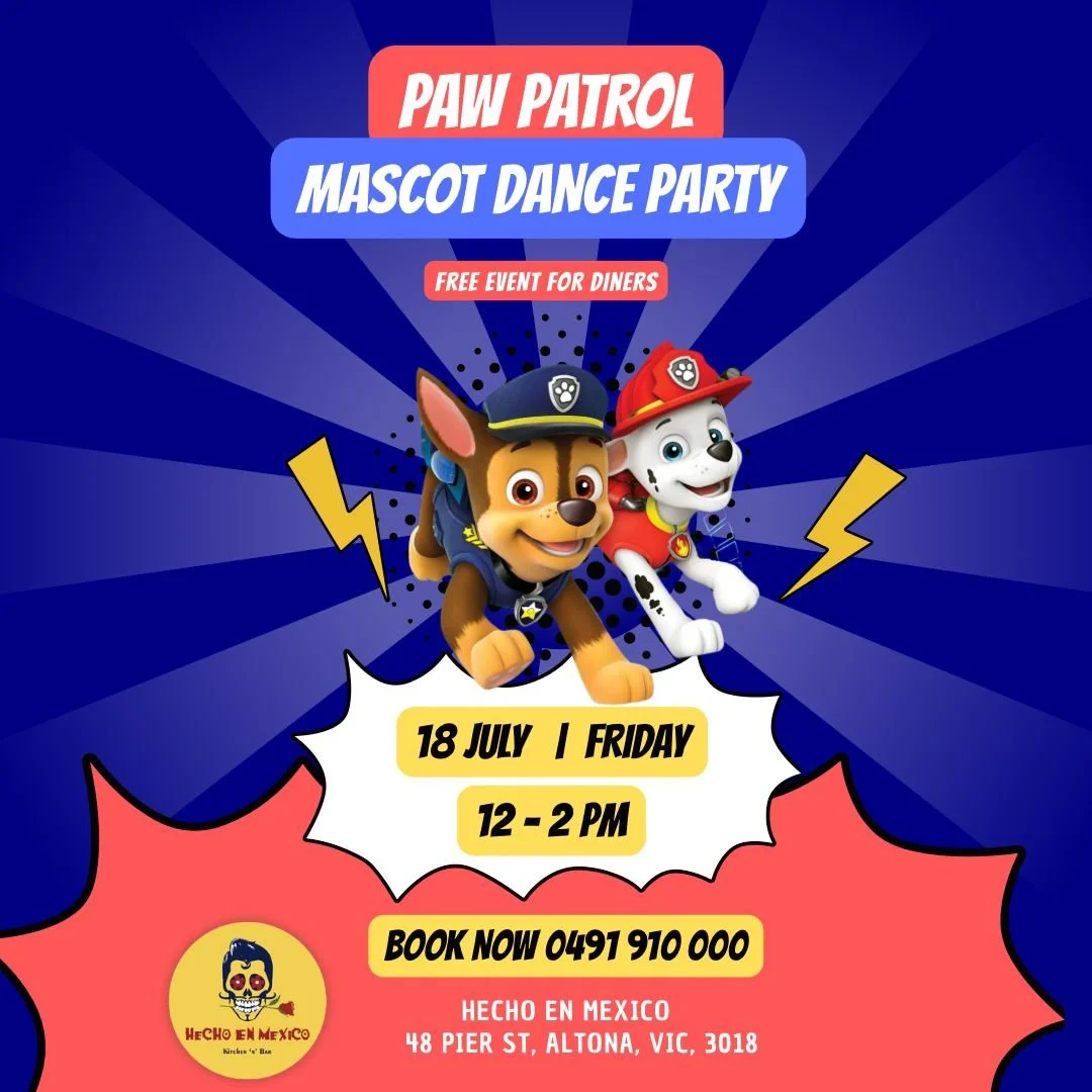 Paw Patrol at Hecho Altona