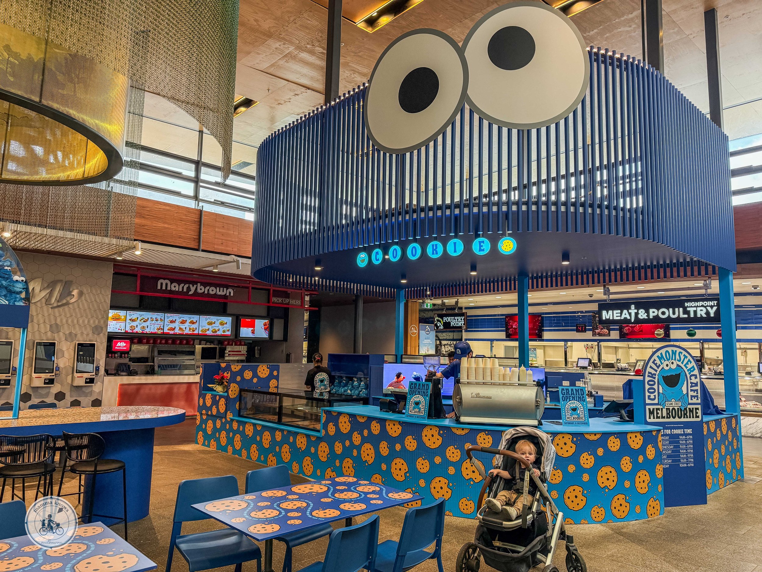 cookie monster cafe, highpoint