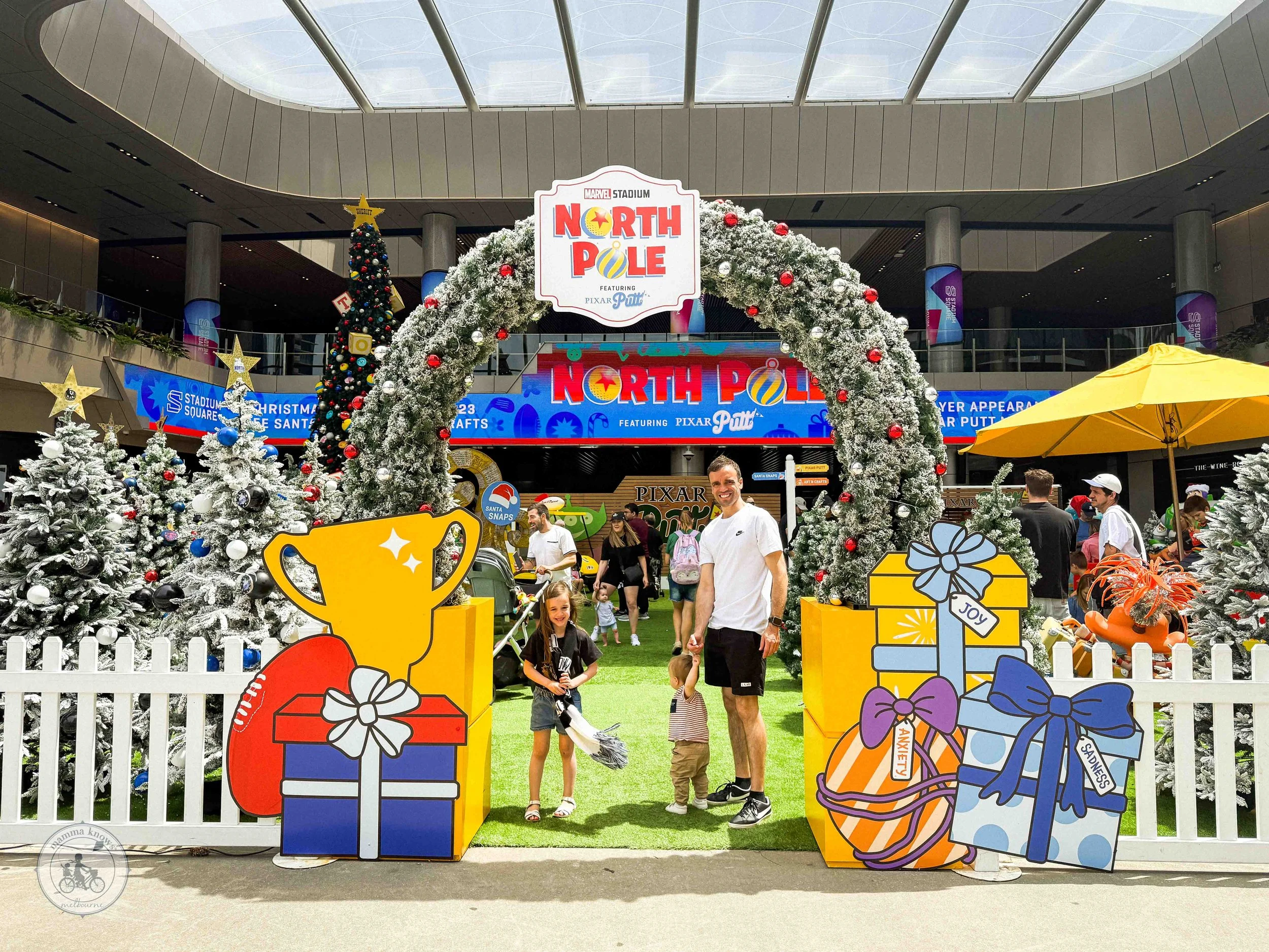 North Pole and Pixar Putt, Marvel 