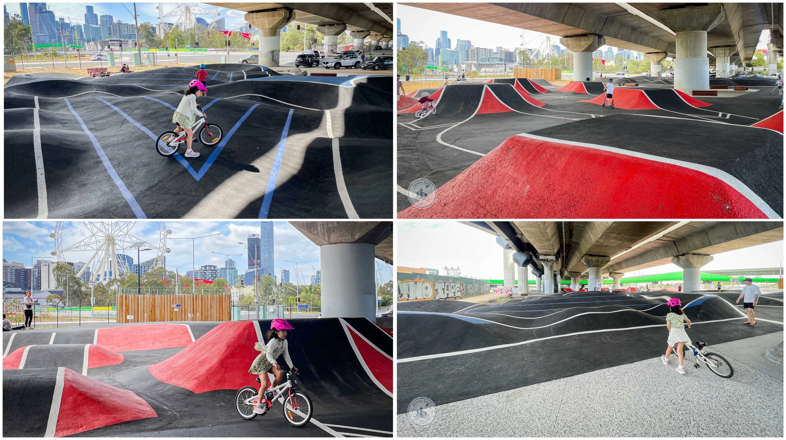 sub city pump track, docklands