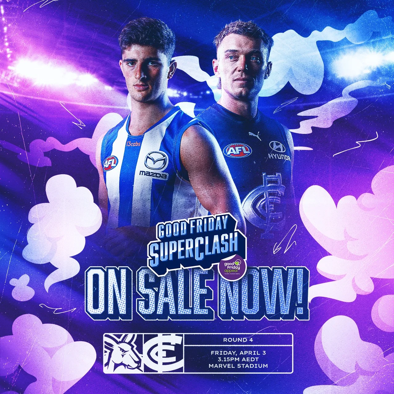 Good Friday AFL SuperClash, North Melbourne
