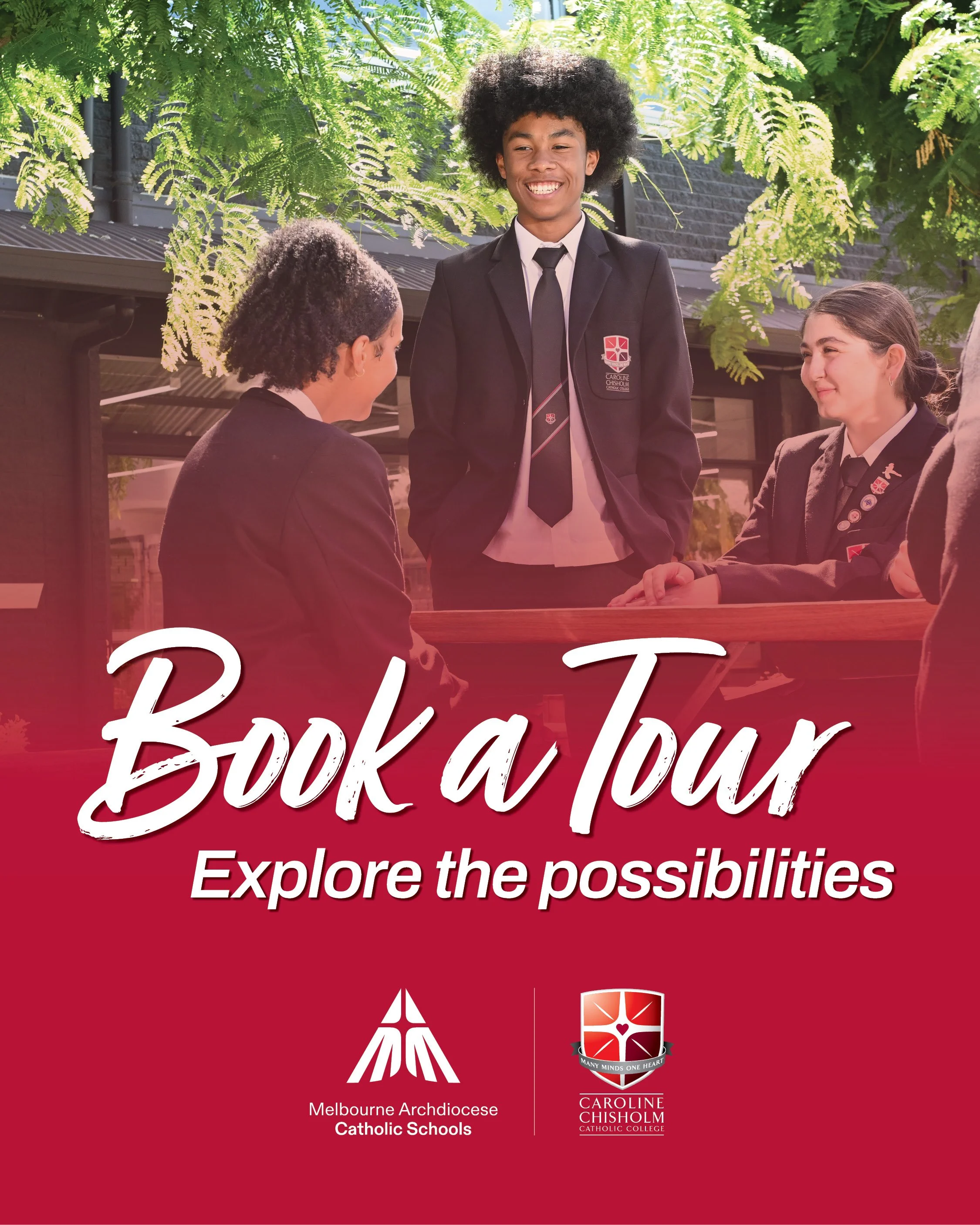 Book a tour - Caroline Chisholm 