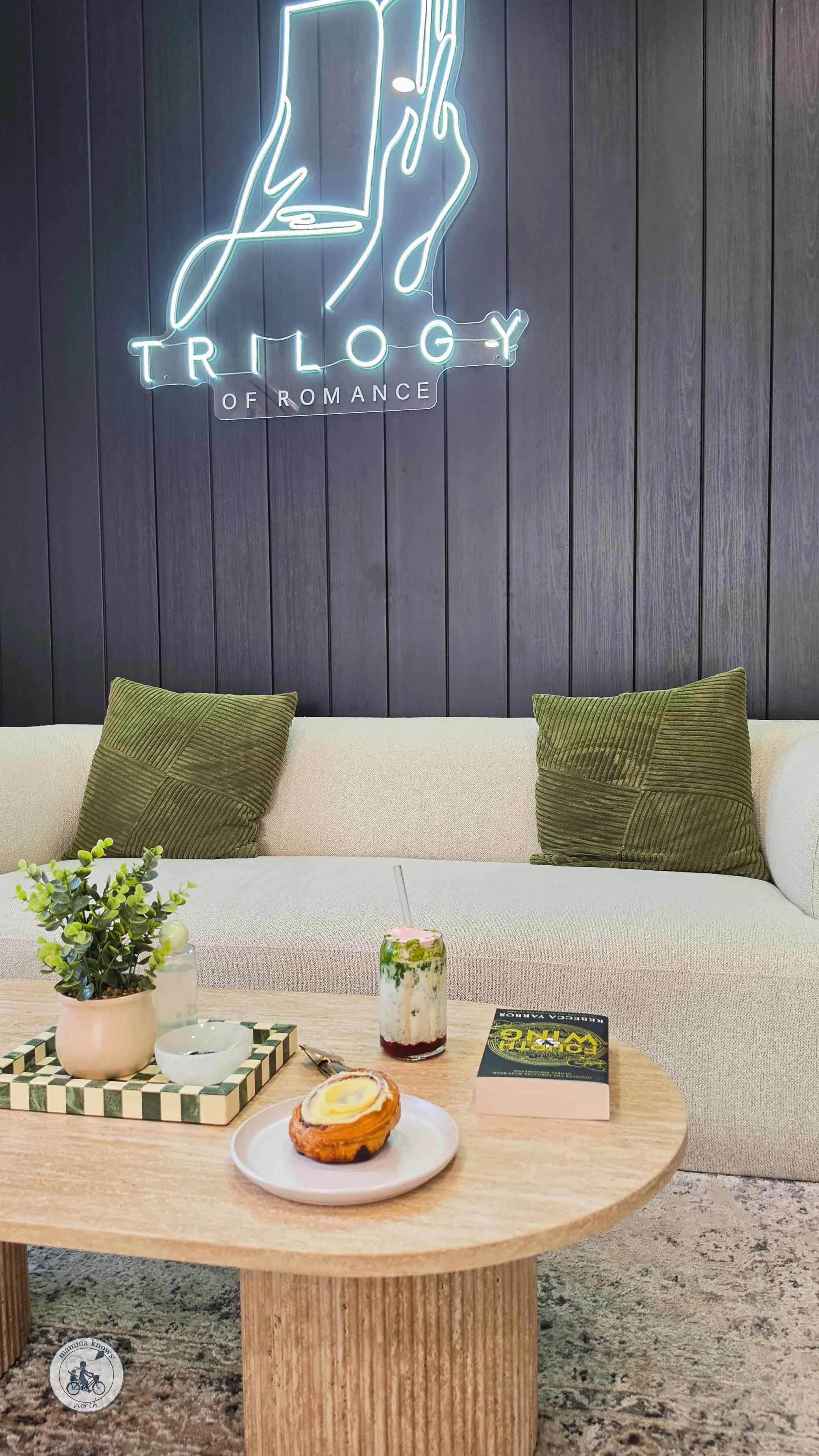 Trilogy of Romance Book Cafe, Ascot Vale, Copyright Mamma Knows West