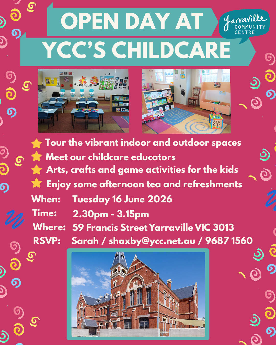 YCC Childcare Open Day
