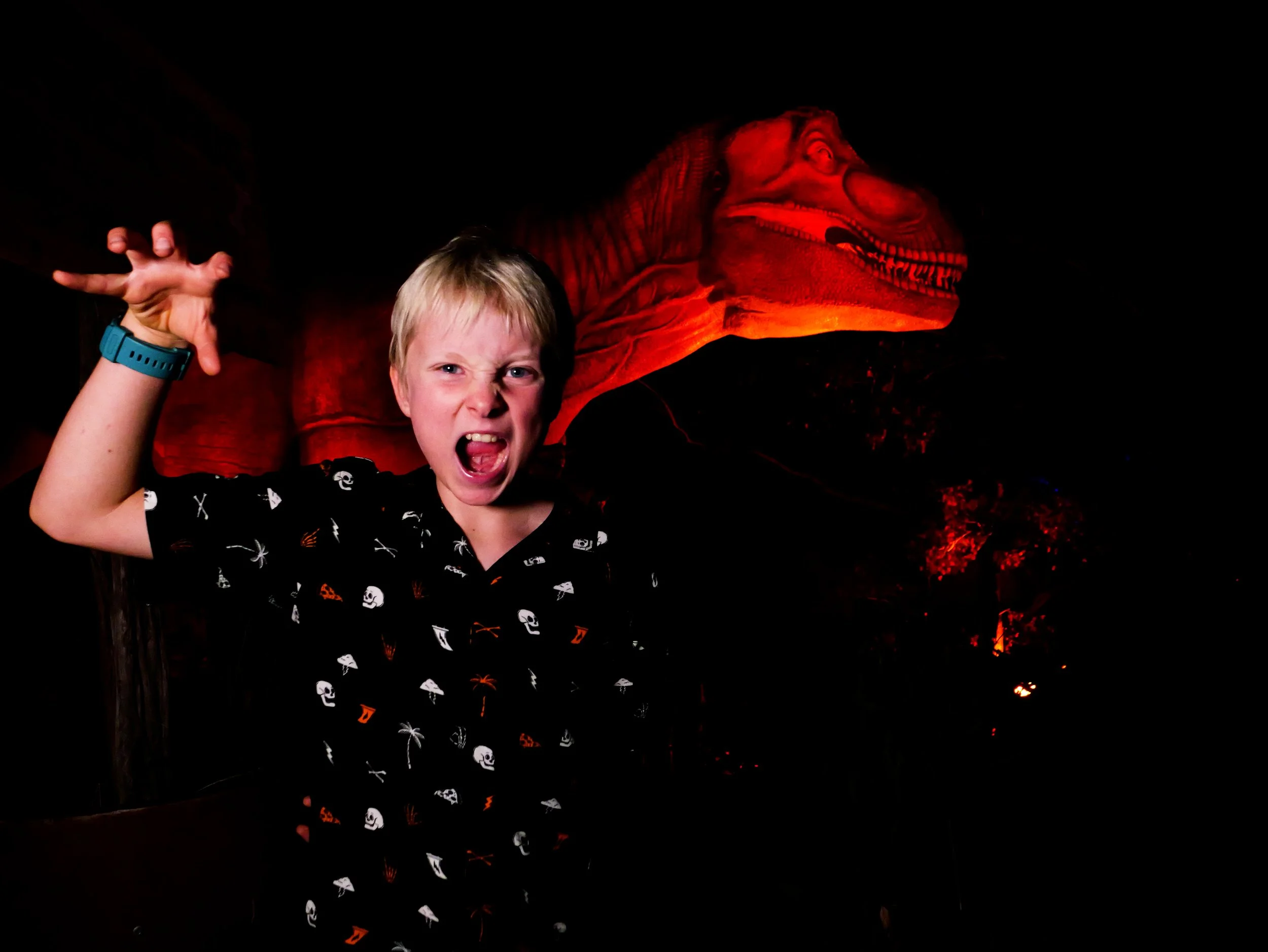 Dinos after dark returns to werribee open range zoo