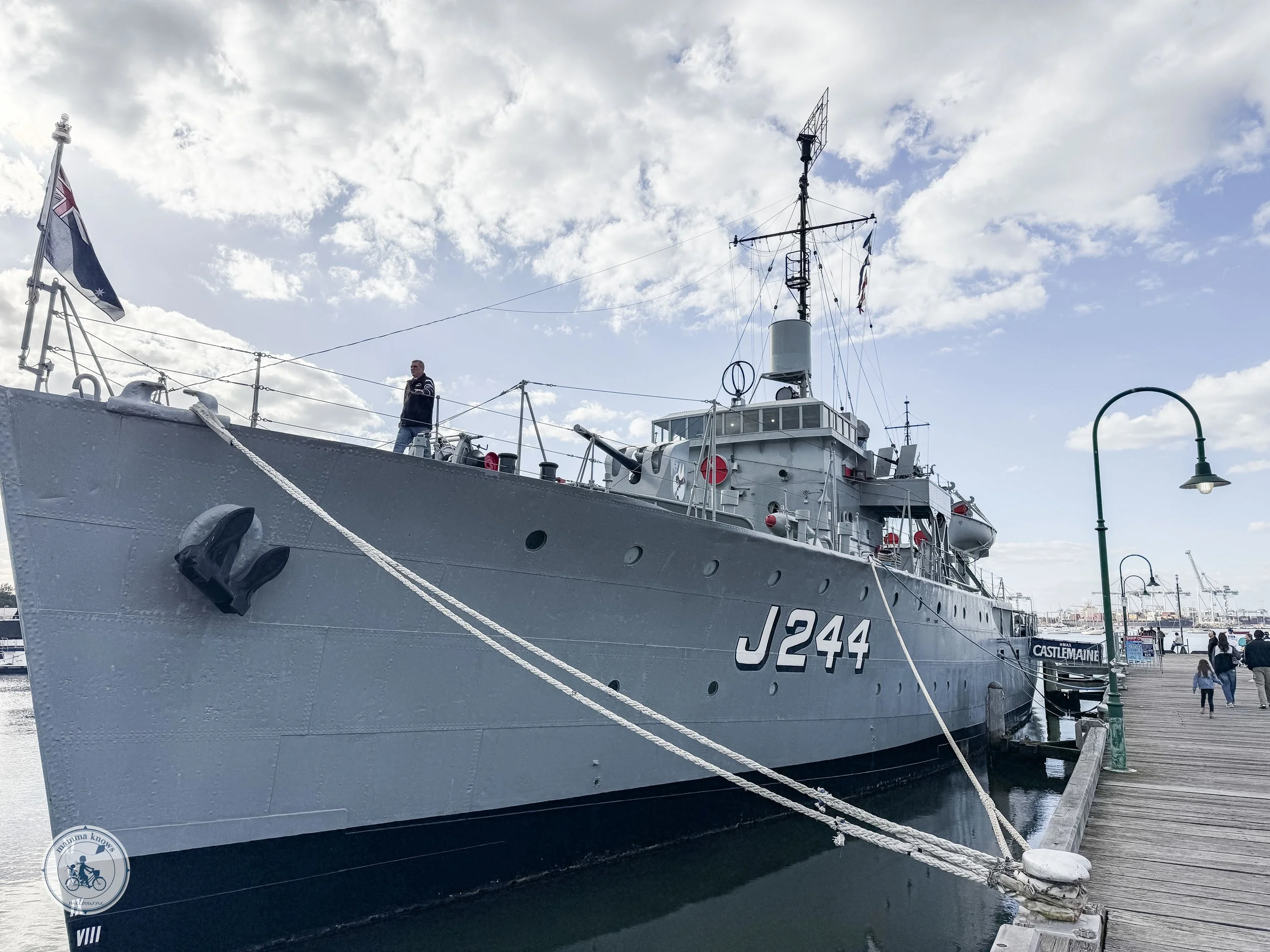 HMAS Castlemaine, Williamstown