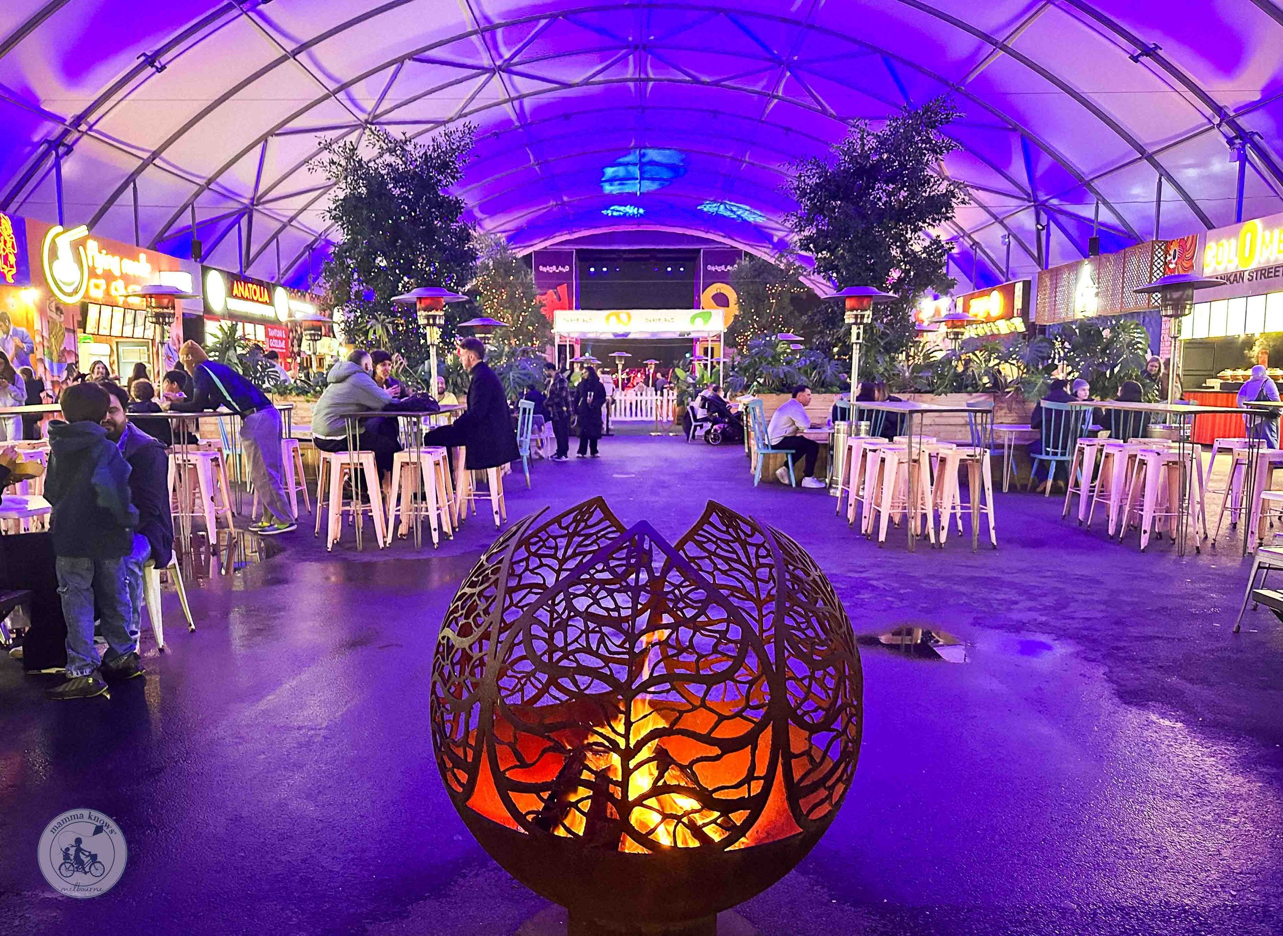 winter wonderland at grazeland melbourne, spotswood
