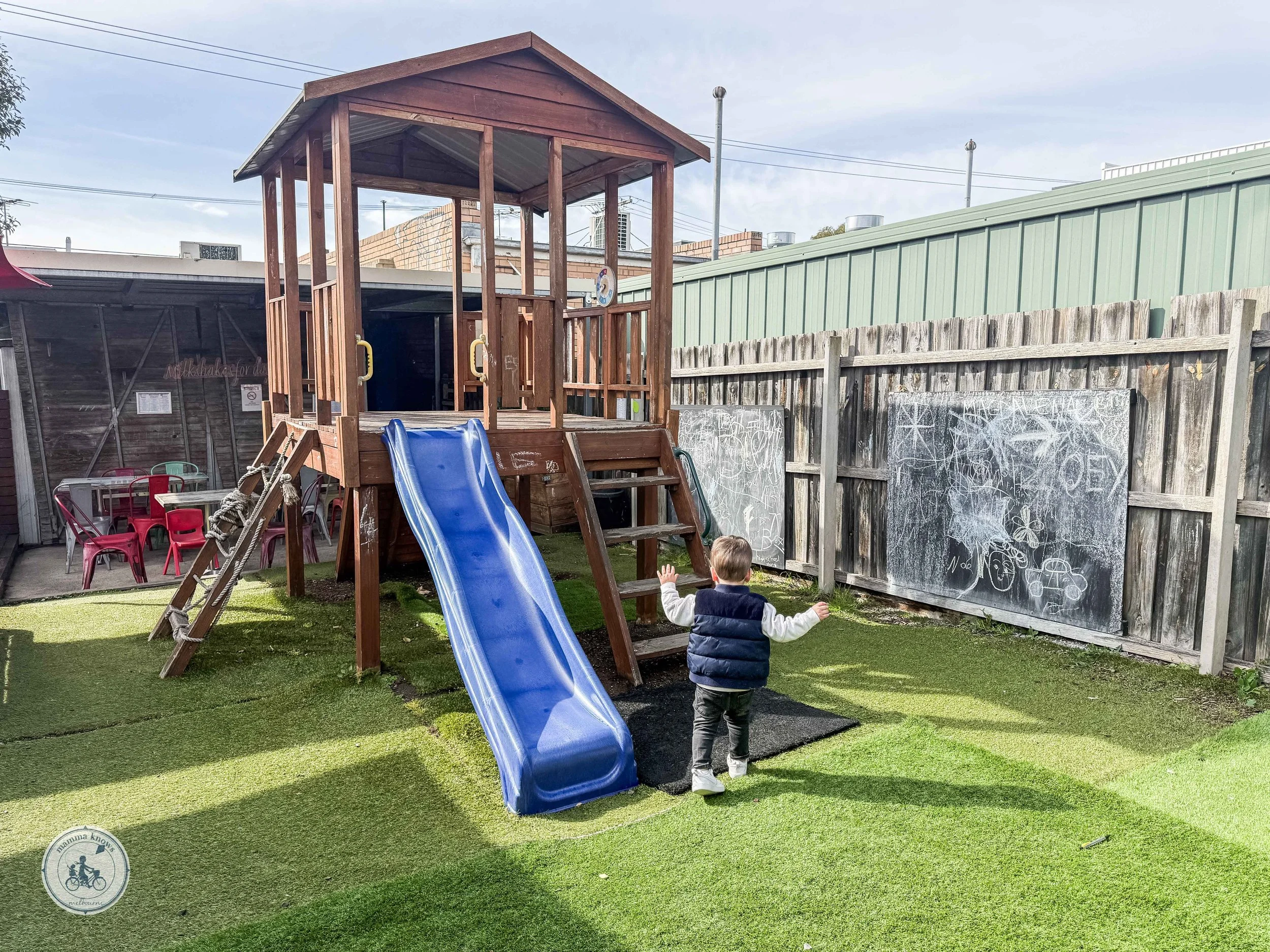 Cafe Botticelli Geelong Kids Cafe Outdoor Play Kids Playground Melbourne's West