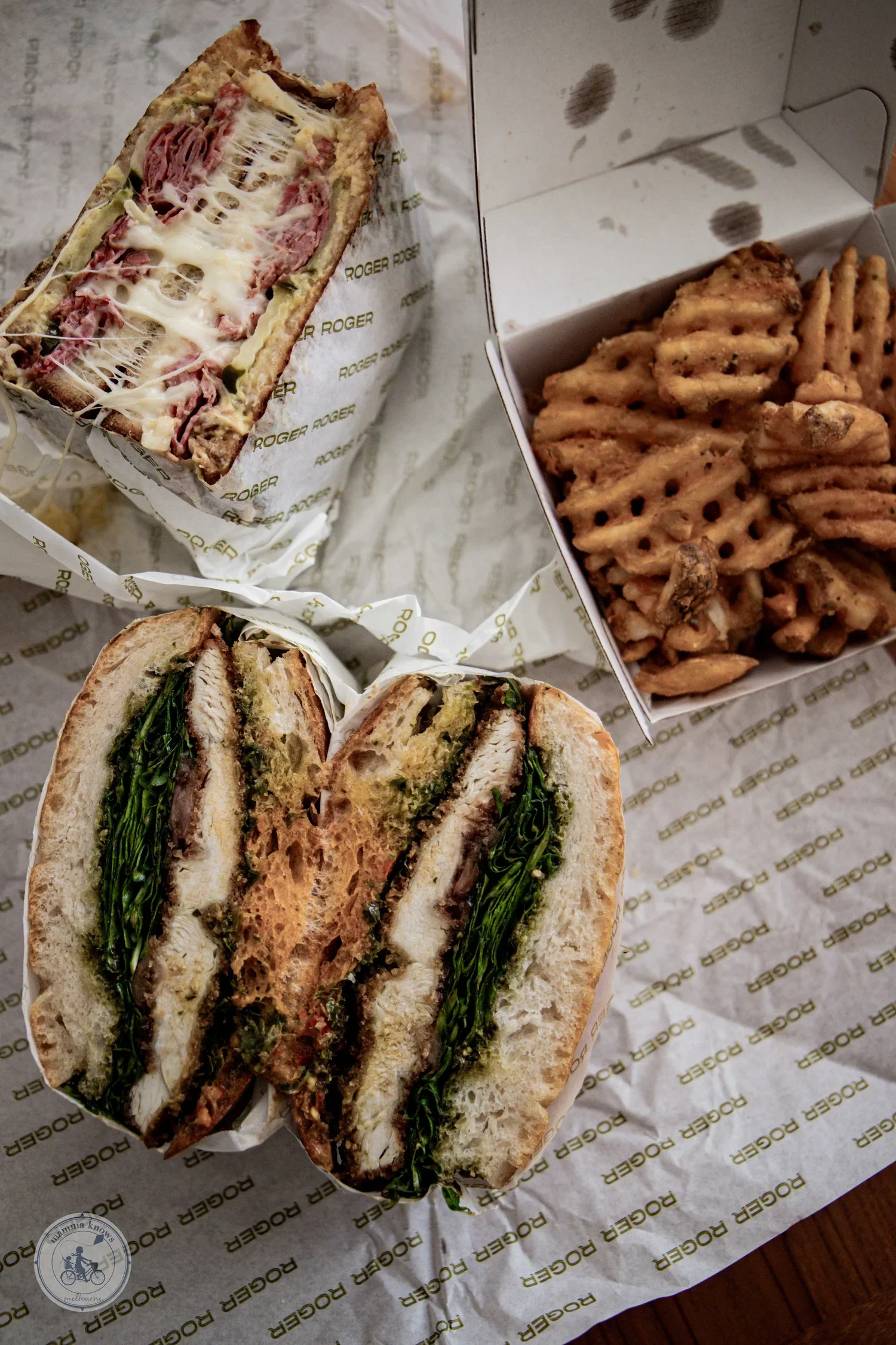 Roger Roger Deli Caroline Springs Sandwiches Toasties Coffee Melbourne's West