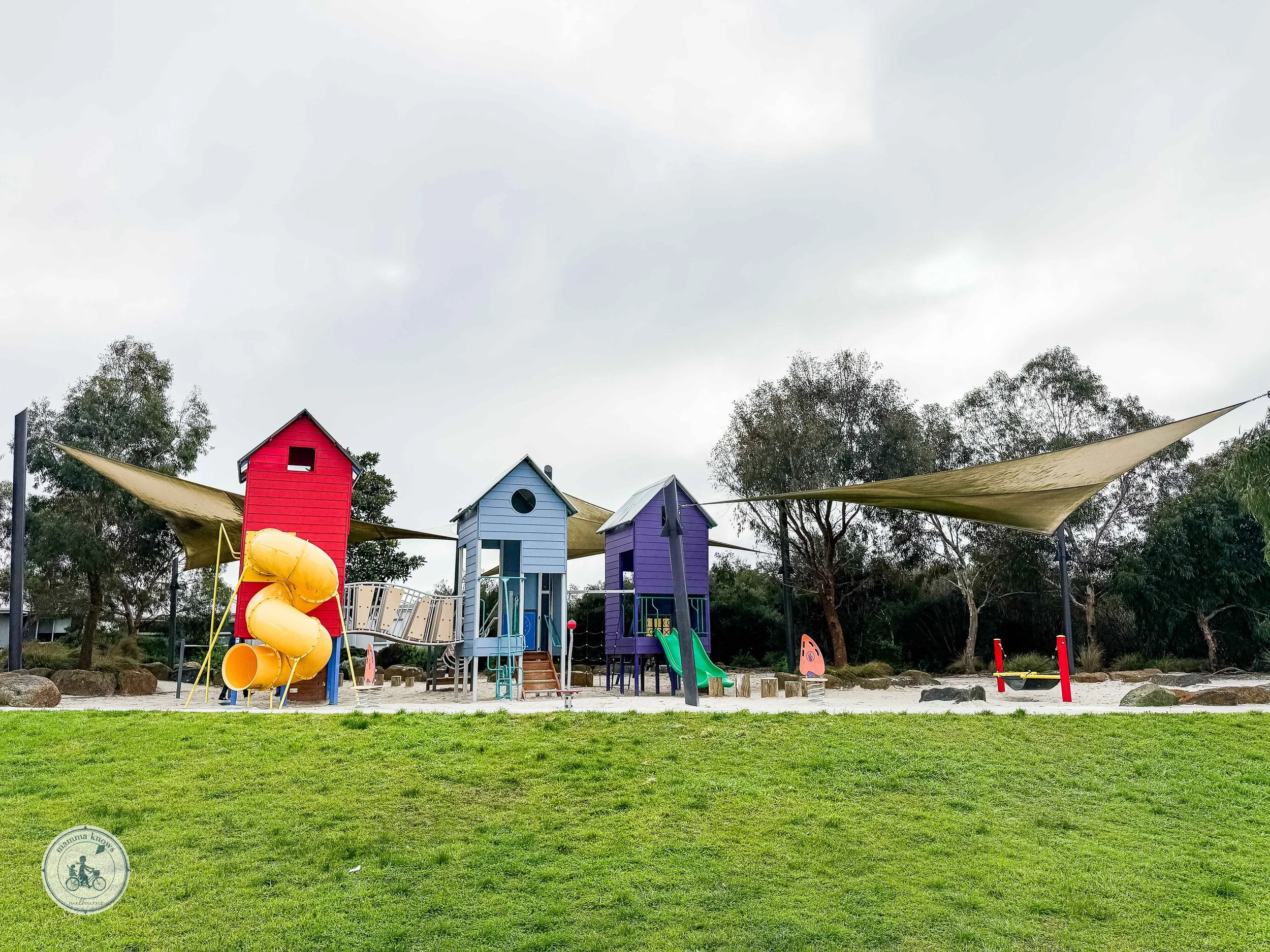 Harmony Park Cubbies Geelong Playground Mount Duneed Bright Colourful Fun Melbourne's West