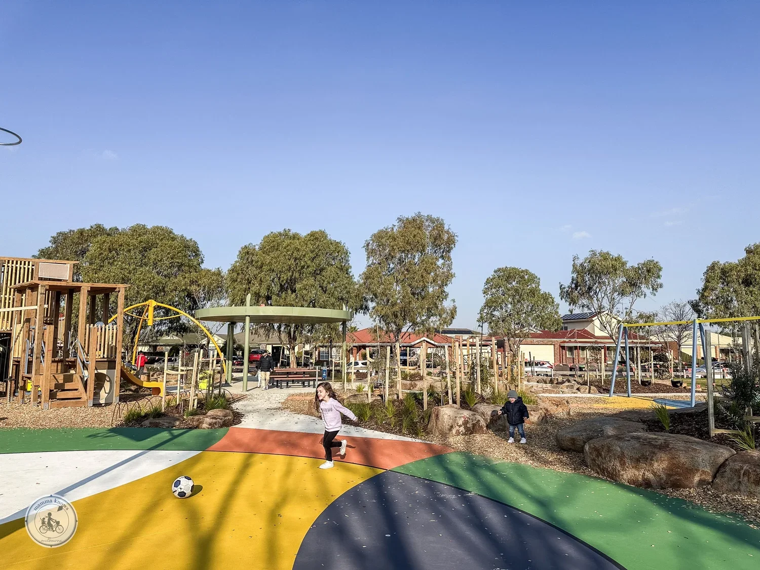Parkwood Green Reserve Playground Hillside New Park Melbourne's West