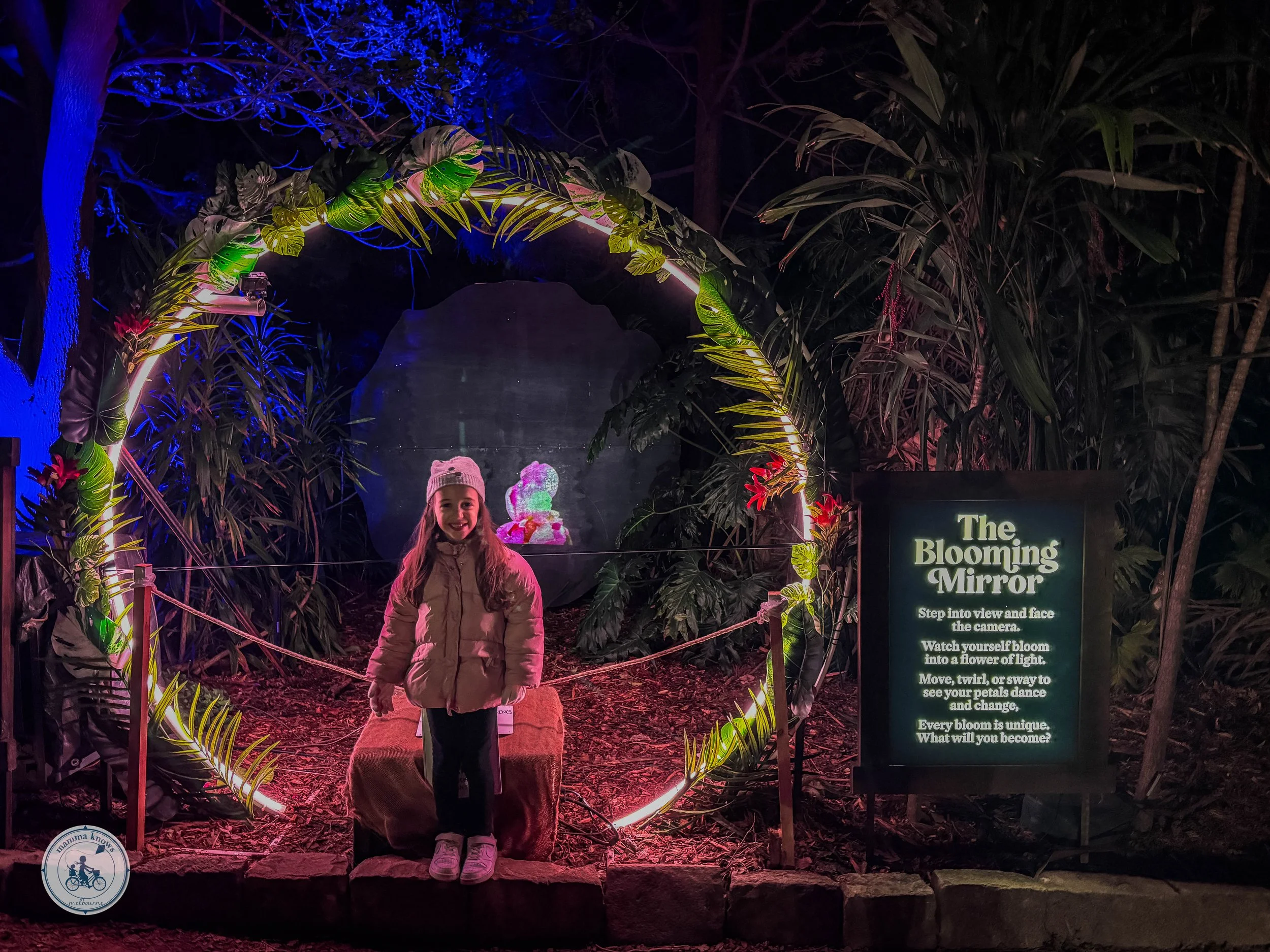 Eclipse In Bloom Light Show Geelong Melbourne's West Kid Friendly Things To Do