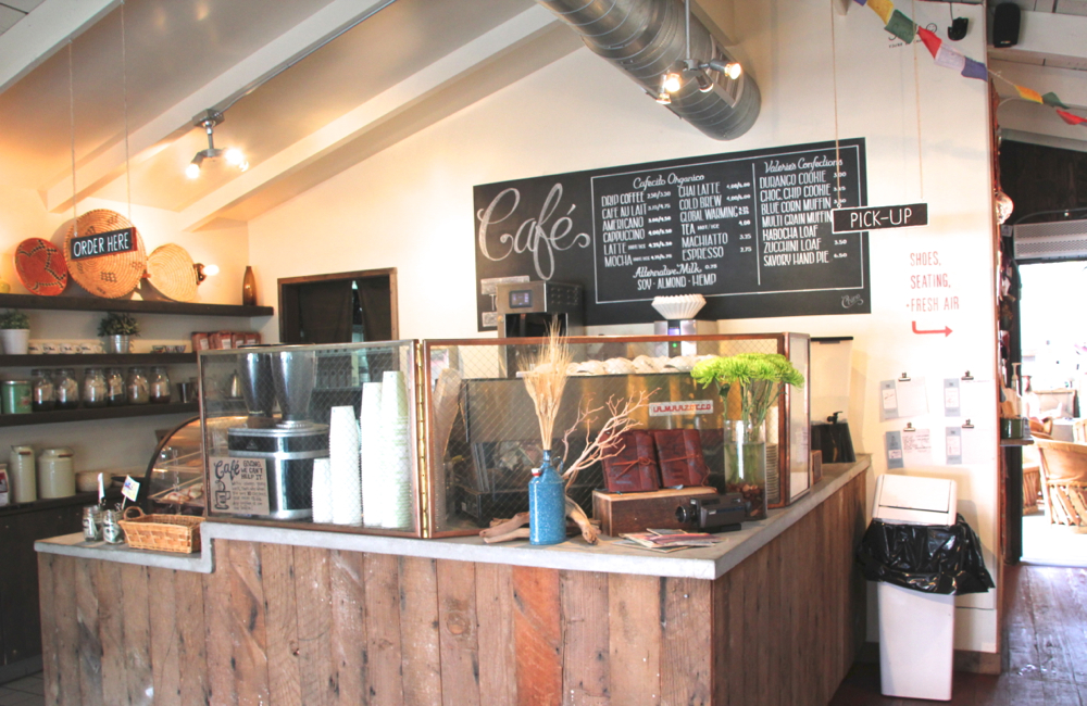 Cozy on Abbot Kinney | Tom's Coffee The Little Black Coffee Cup