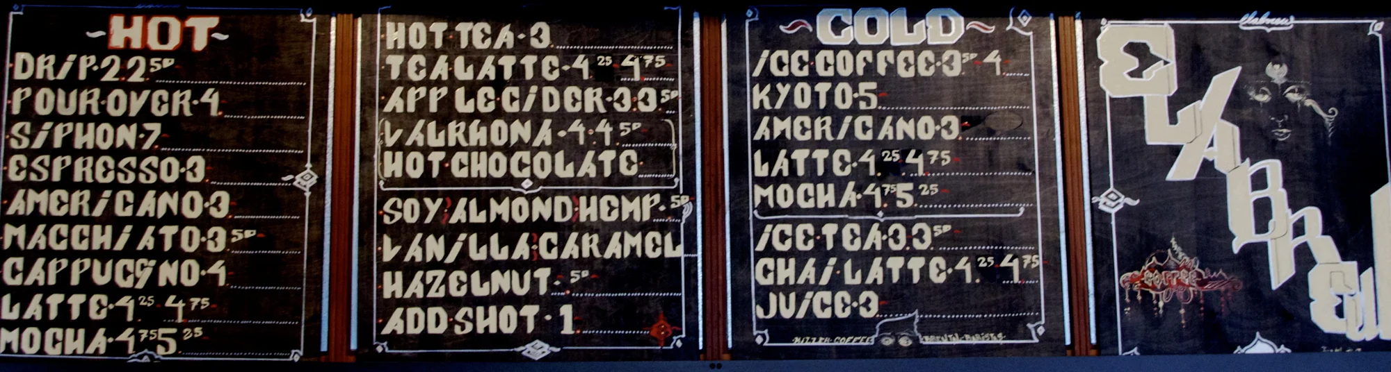 Typography by Joreal Elliott, Elabrew.