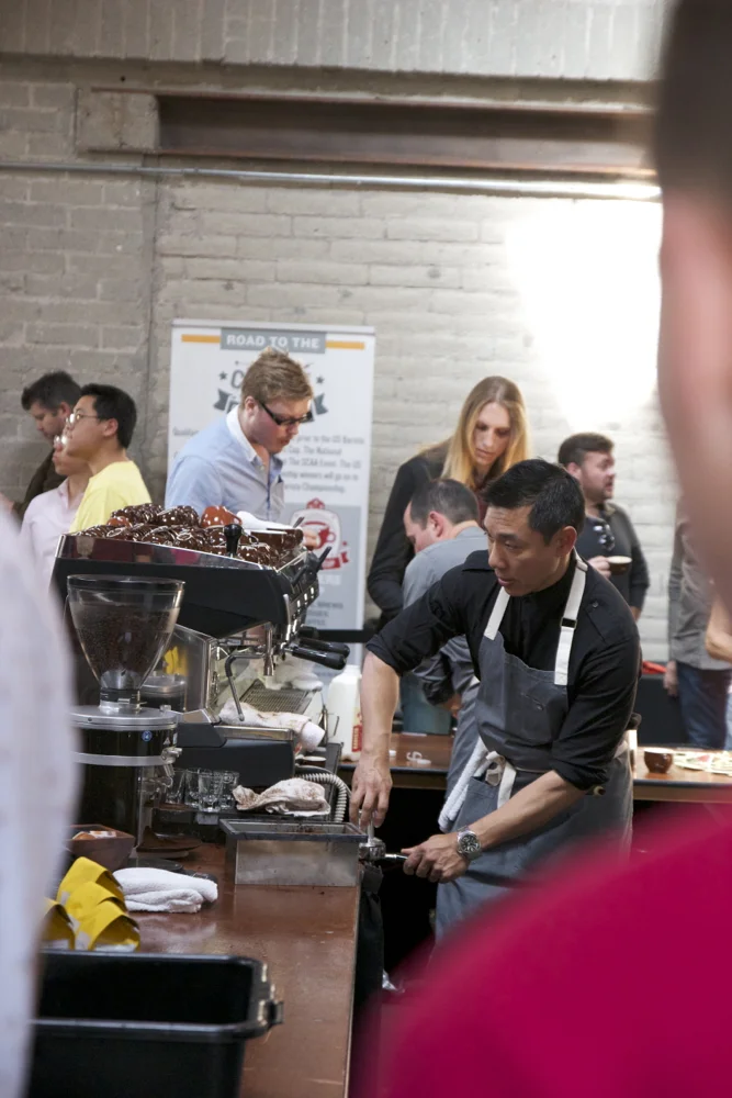 Gary of Caffe Luxxe on Bar