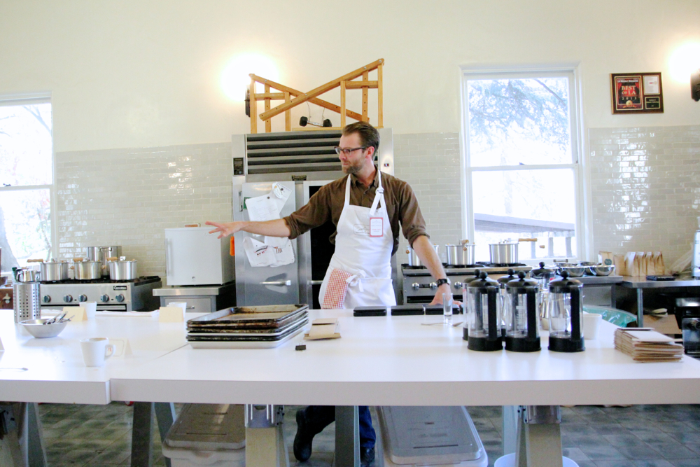 Daniel Kent teaching for The Institute of Domestic Technology