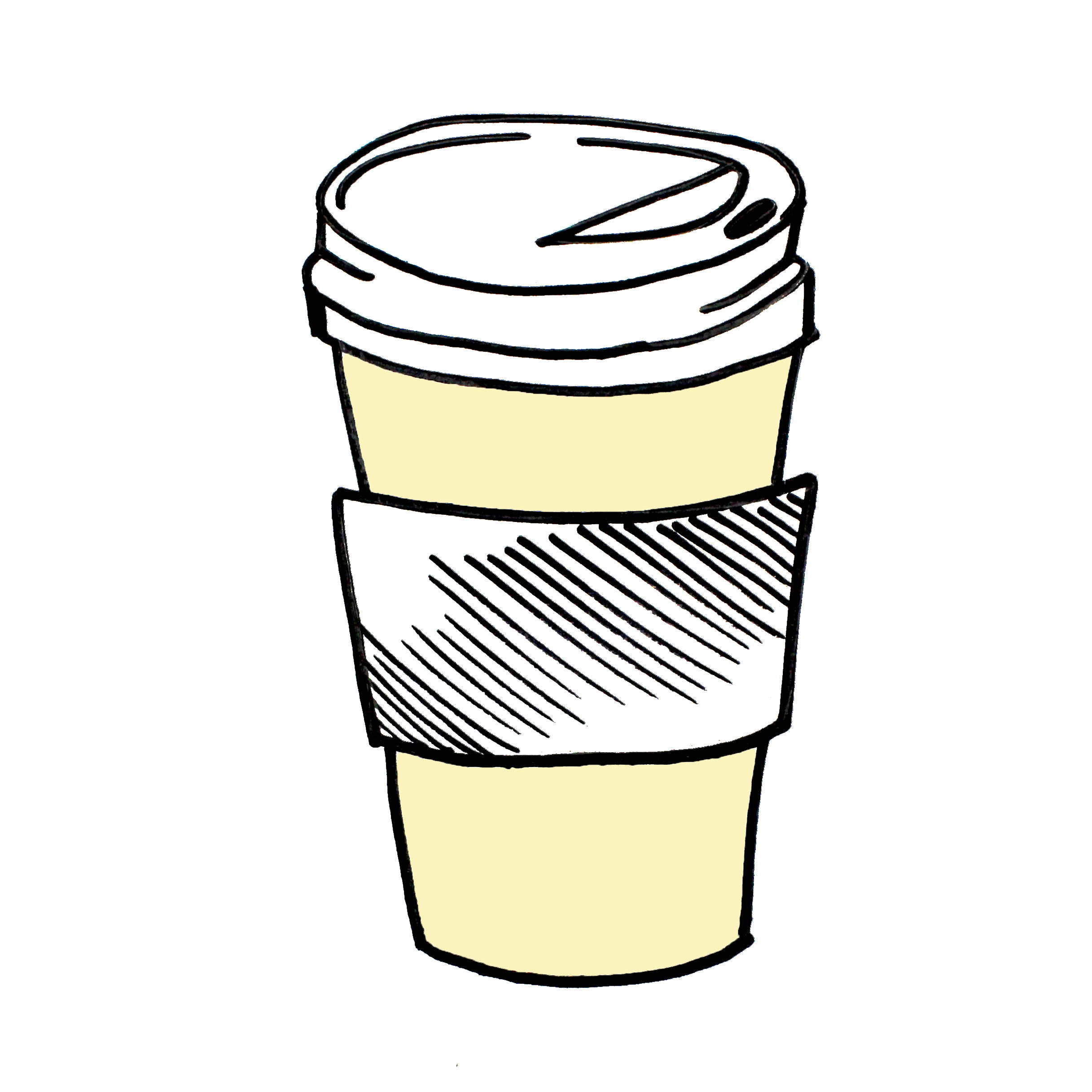 Anatomy of a To Go Cup — The Little Black Coffee Cup