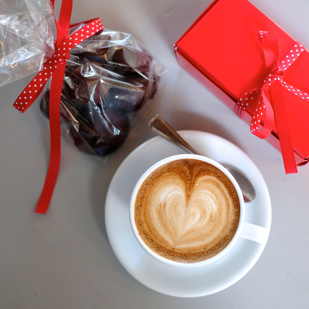 Soy Milk Cappuccino made by Caffe Luxxe in Santa Monica. 