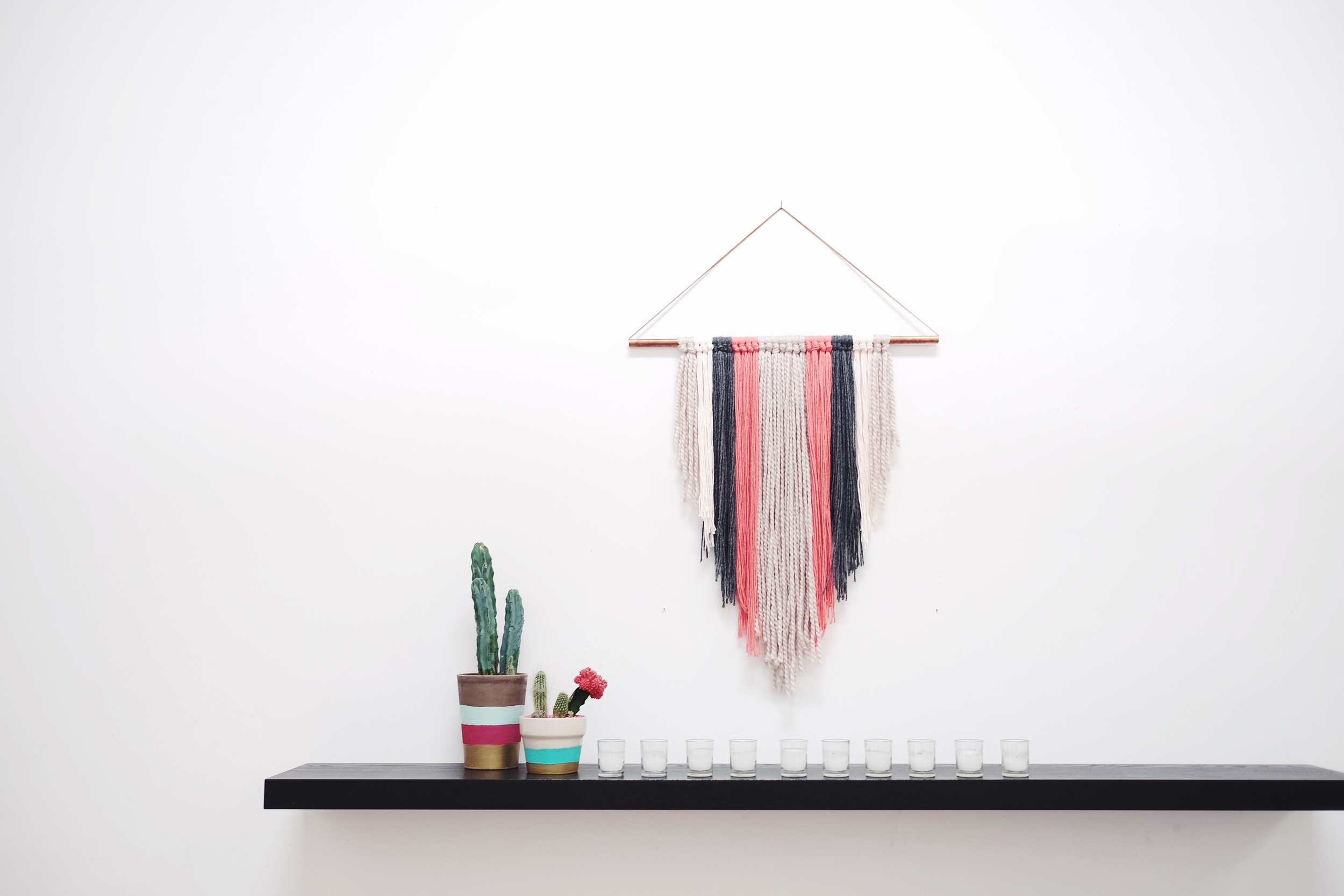 Wall Hanging by Samantha Santana - art director, prop stylist, illustrator, designer