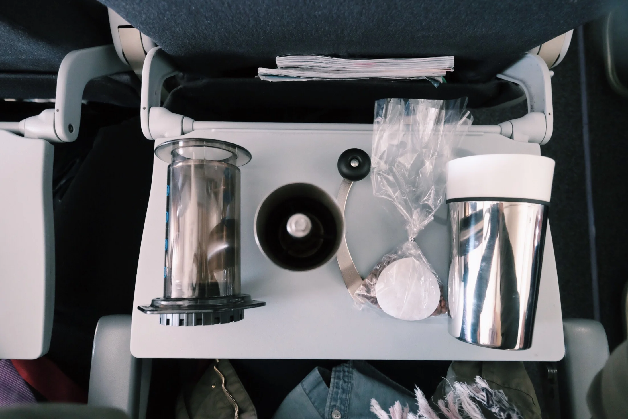 Mile High Brew Club How to Brew Coffee on an Airplane — The Little