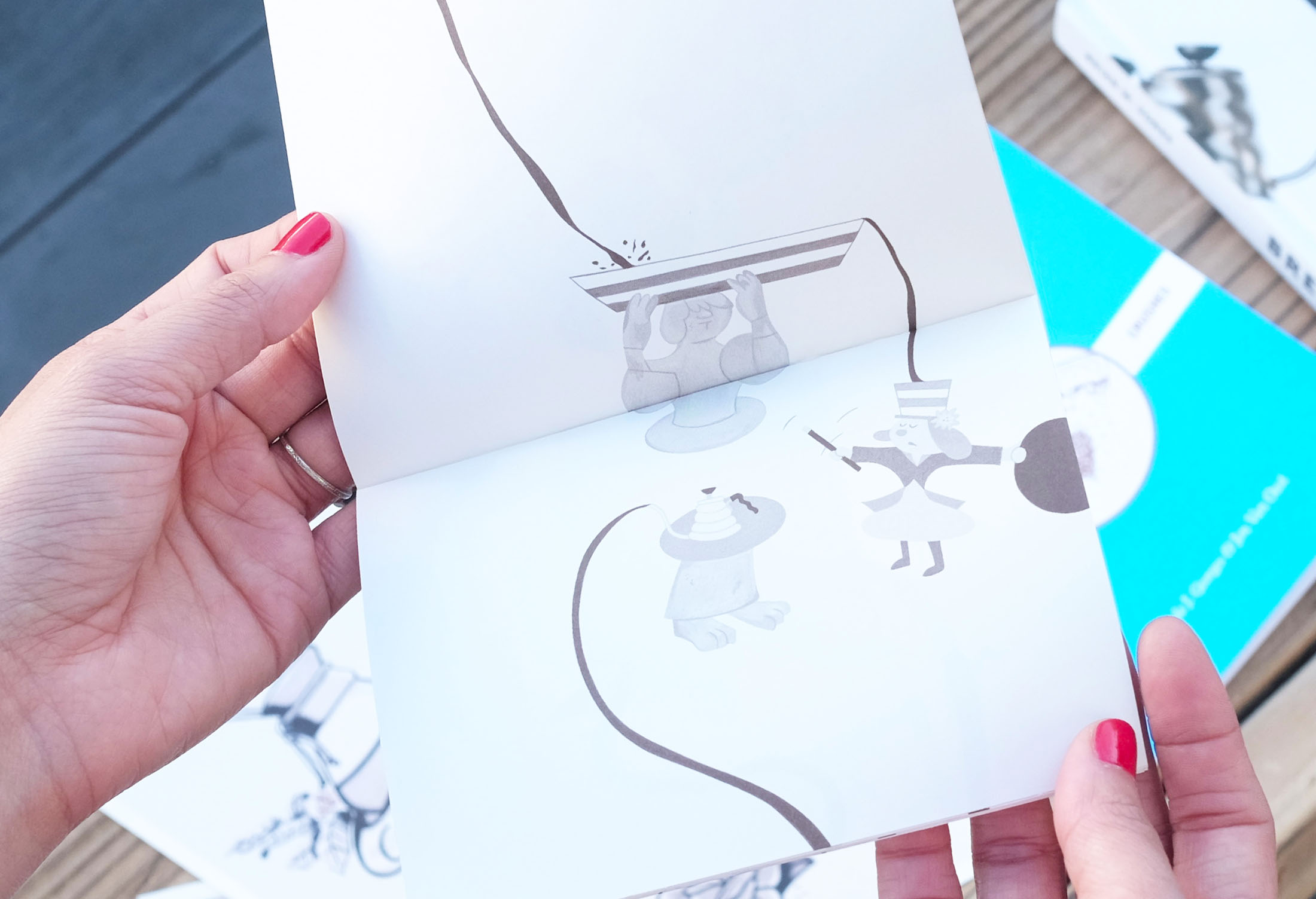 Evah Fan's Coffee Zine featured on SIPP Curated Goods 